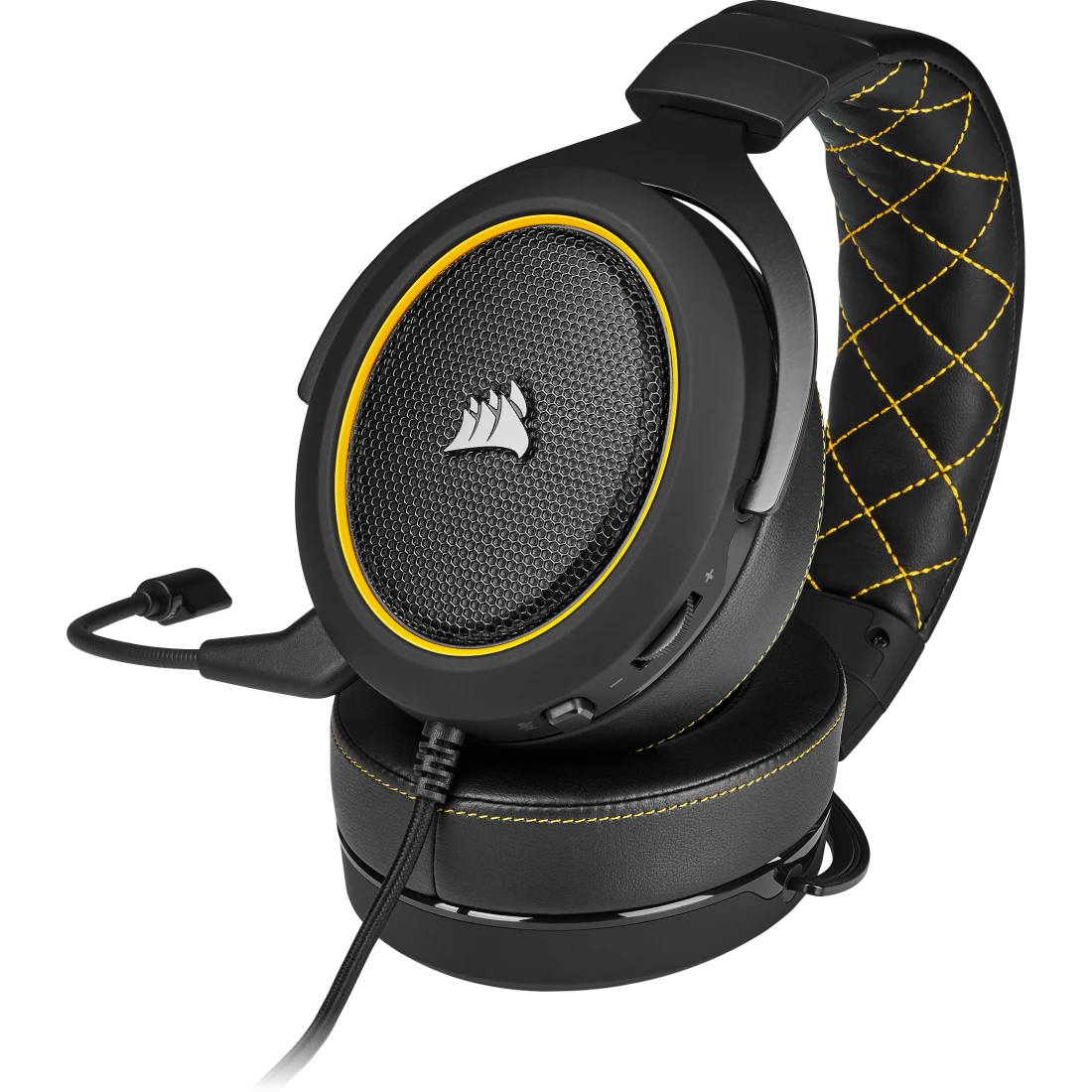 Corsair HS60 PRO 7.1 Surround Wired Gaming Headset - Yellow Edition