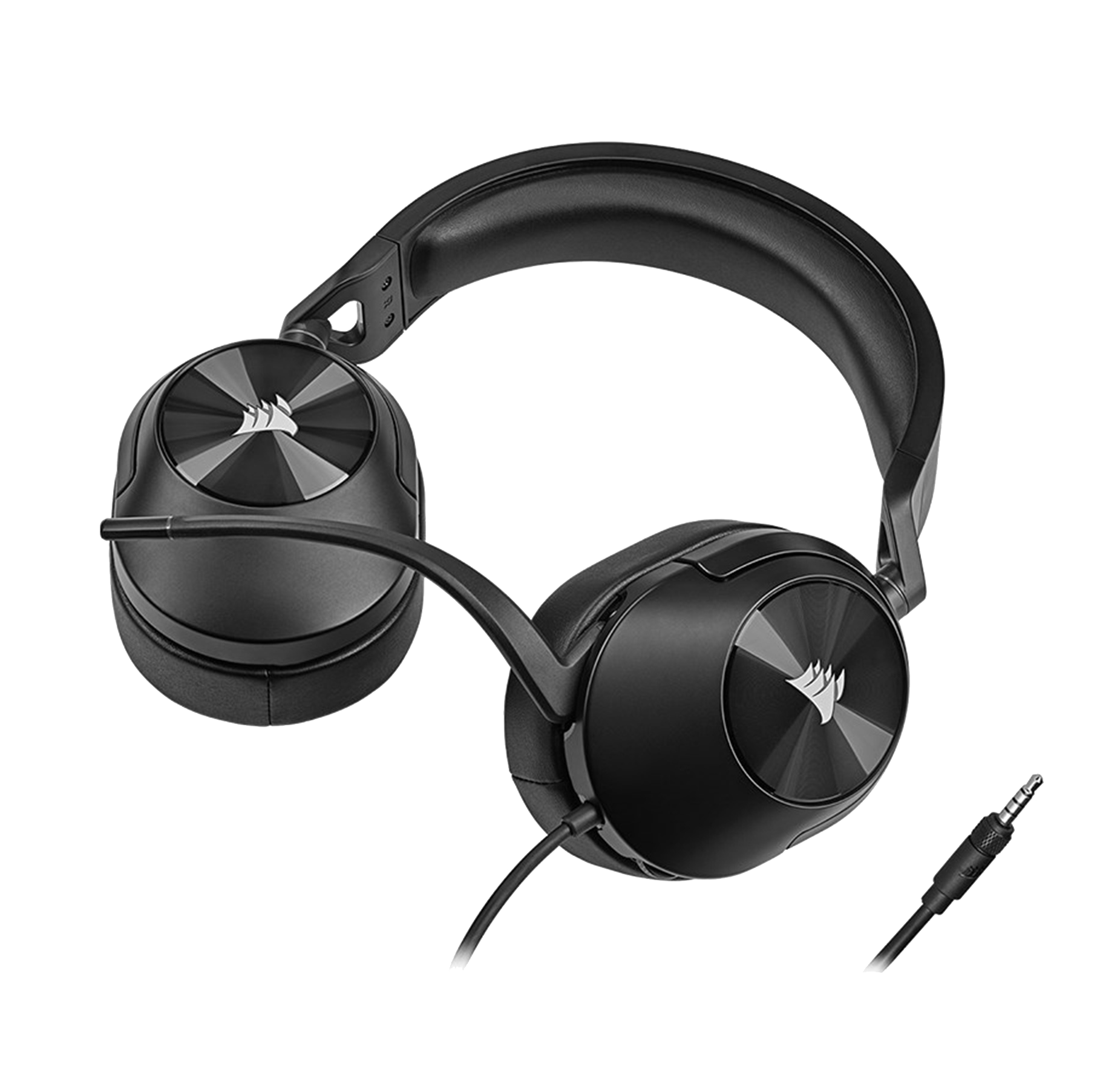 Corsair HS55 7.1 Surround Wired Gaming Headset - Carbon Black