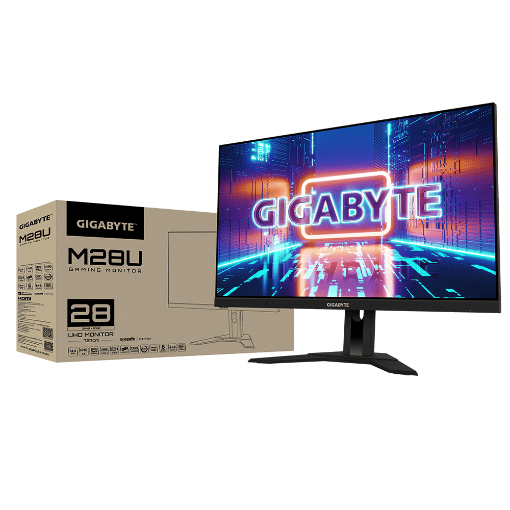 Gigabyte M28U 28" 4K UHD IPS 144Hz Gaming Monitor