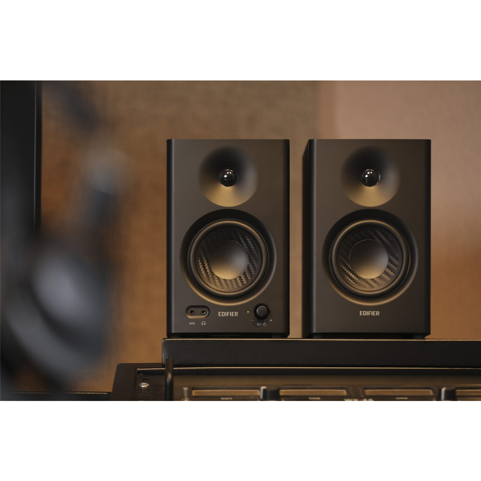 Edifier MR4 4" 42W Dual Studio Speaker System - Black