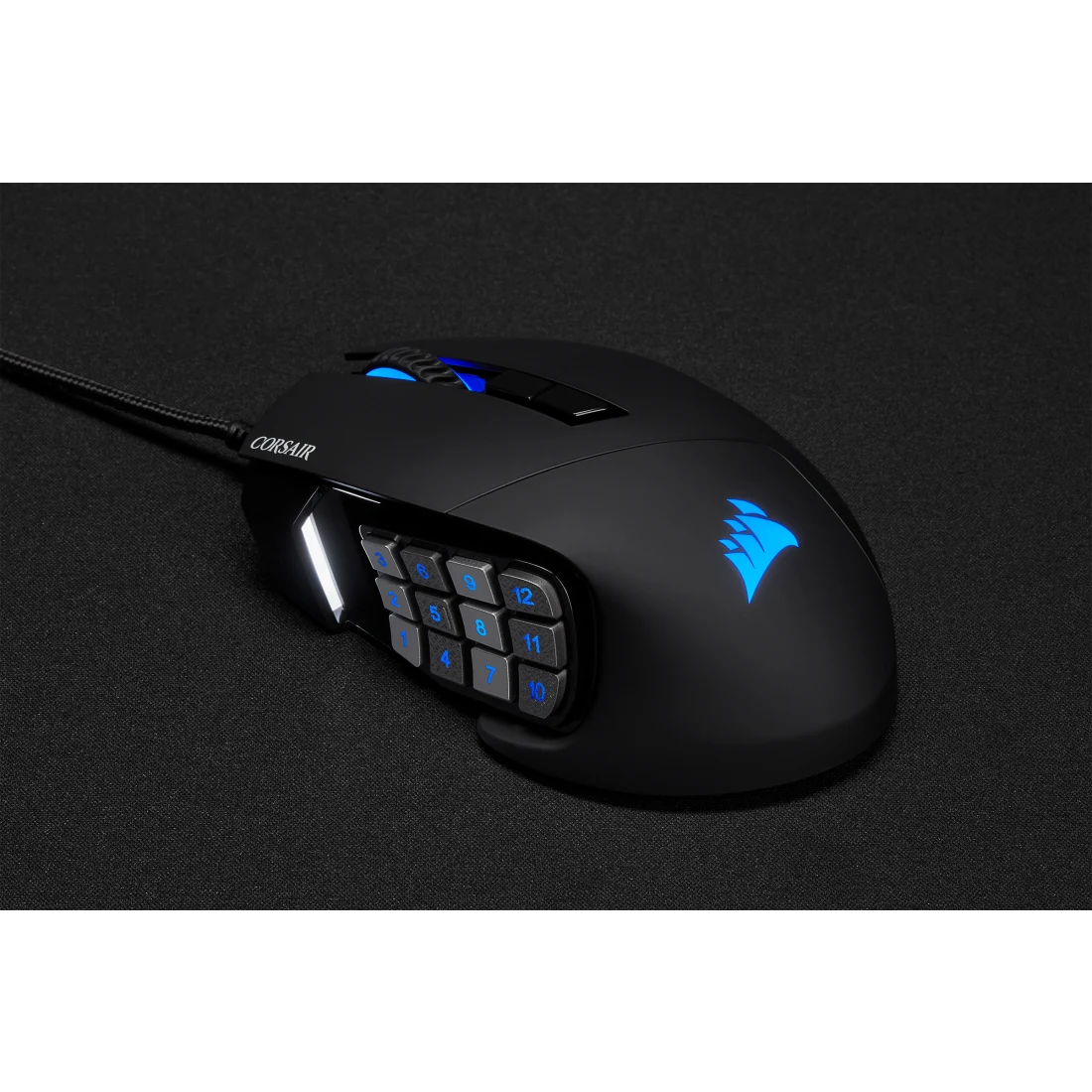 Corsair Scimitar RGB ELITE MOBA MMO Wired Gaming Mouse