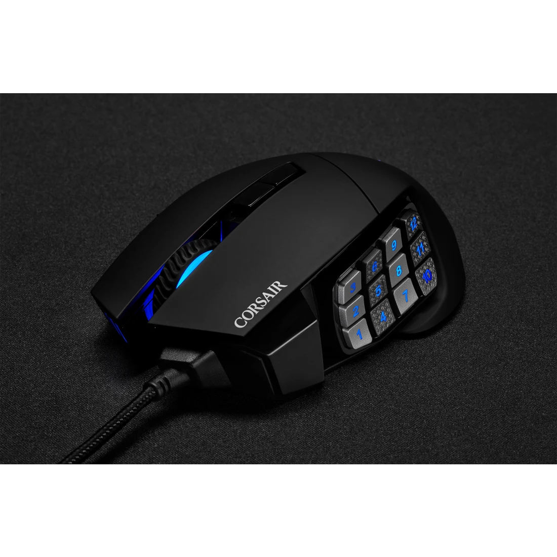 Corsair Scimitar RGB ELITE MOBA MMO Wired Gaming Mouse