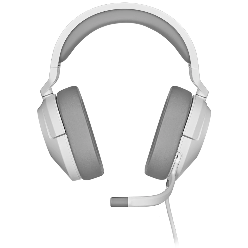 Corsair HS55 7.1 Surround Wired Gaming Headset - White