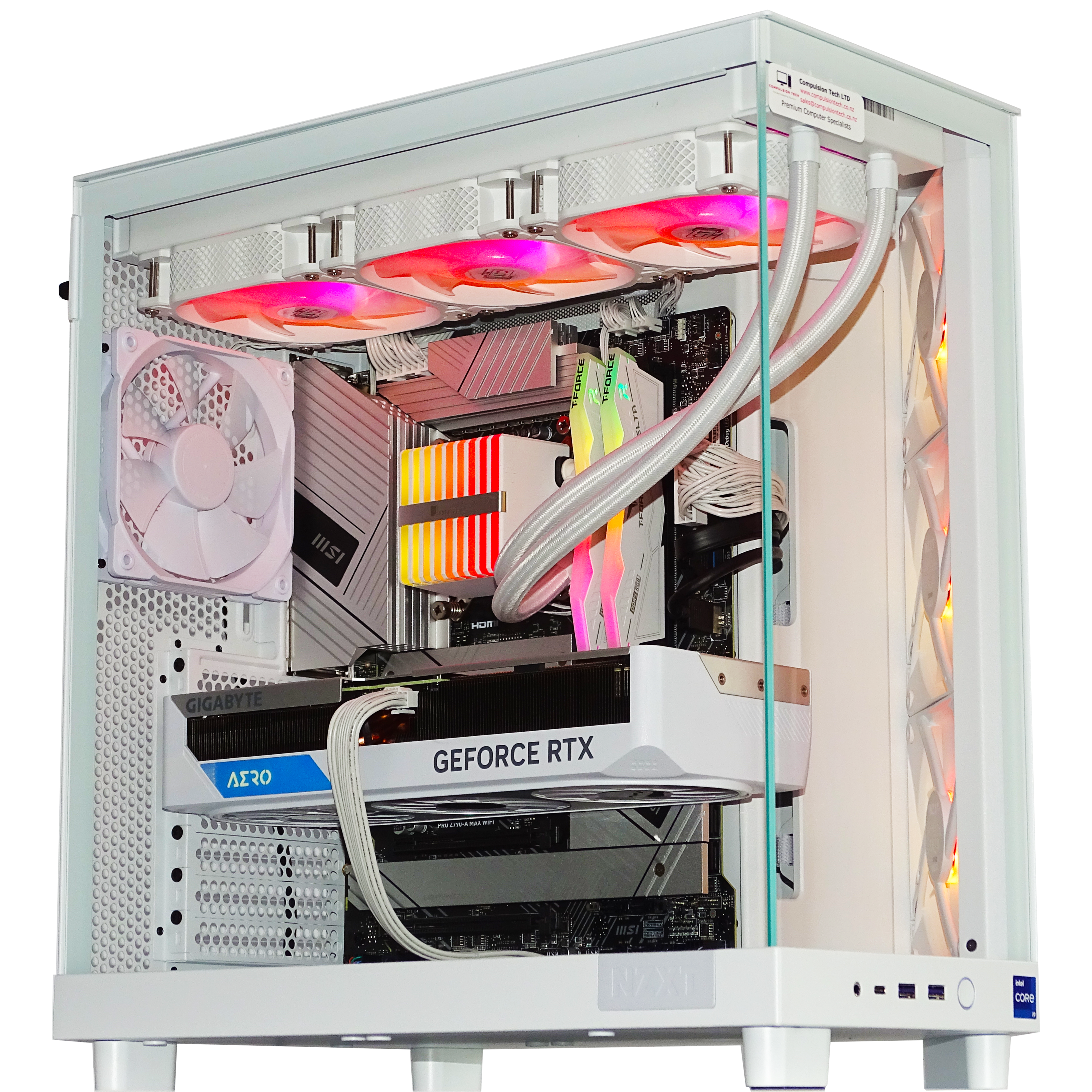 FROSTBITE Gaming PC - RTX 4070 SUPER + i7 13700KF + 32GB DDR5 + 2TB NVMe