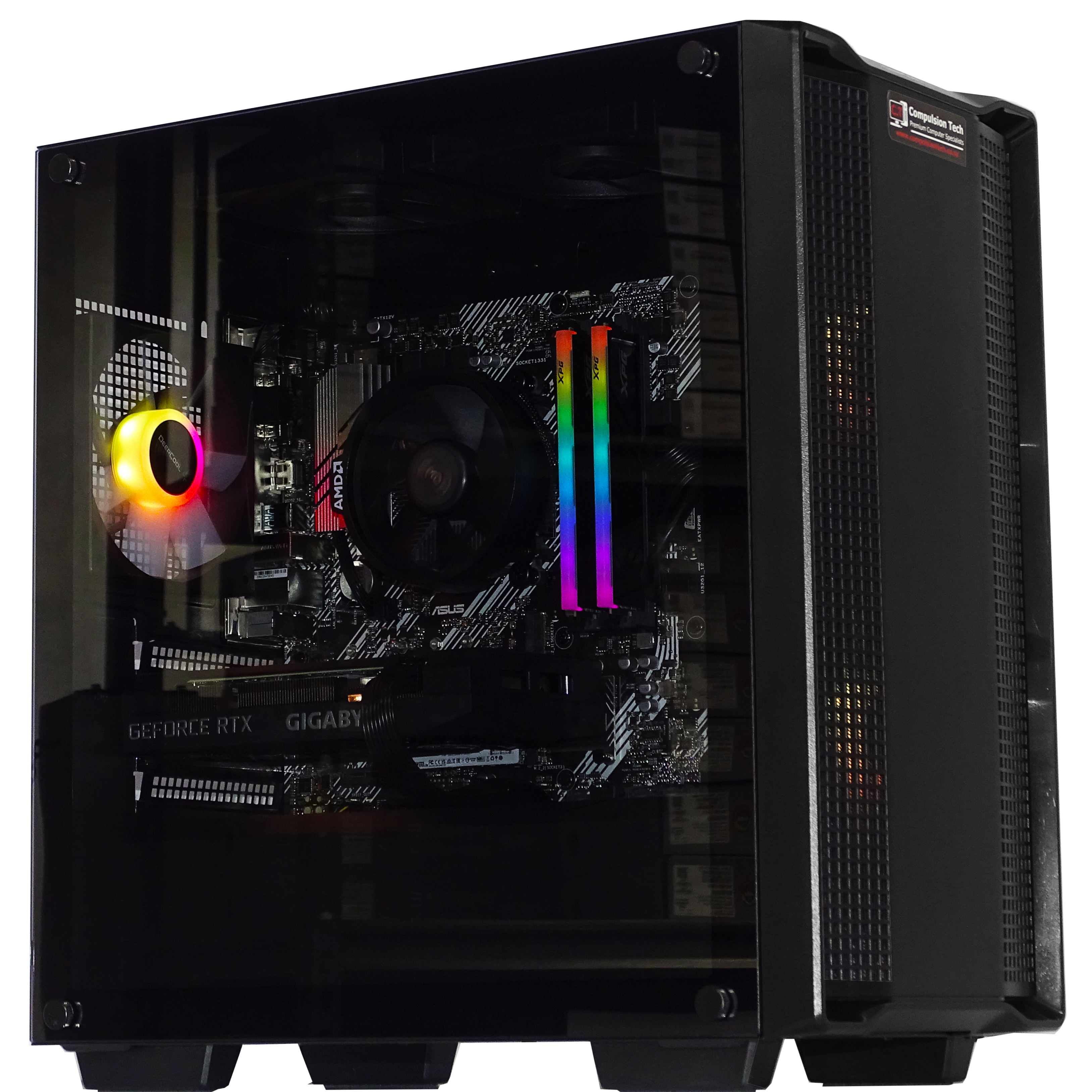 PULSAR Gaming PC - RTX 3060 + Ryzen 5600 + 16GB DDR4 + 1TB NVMe