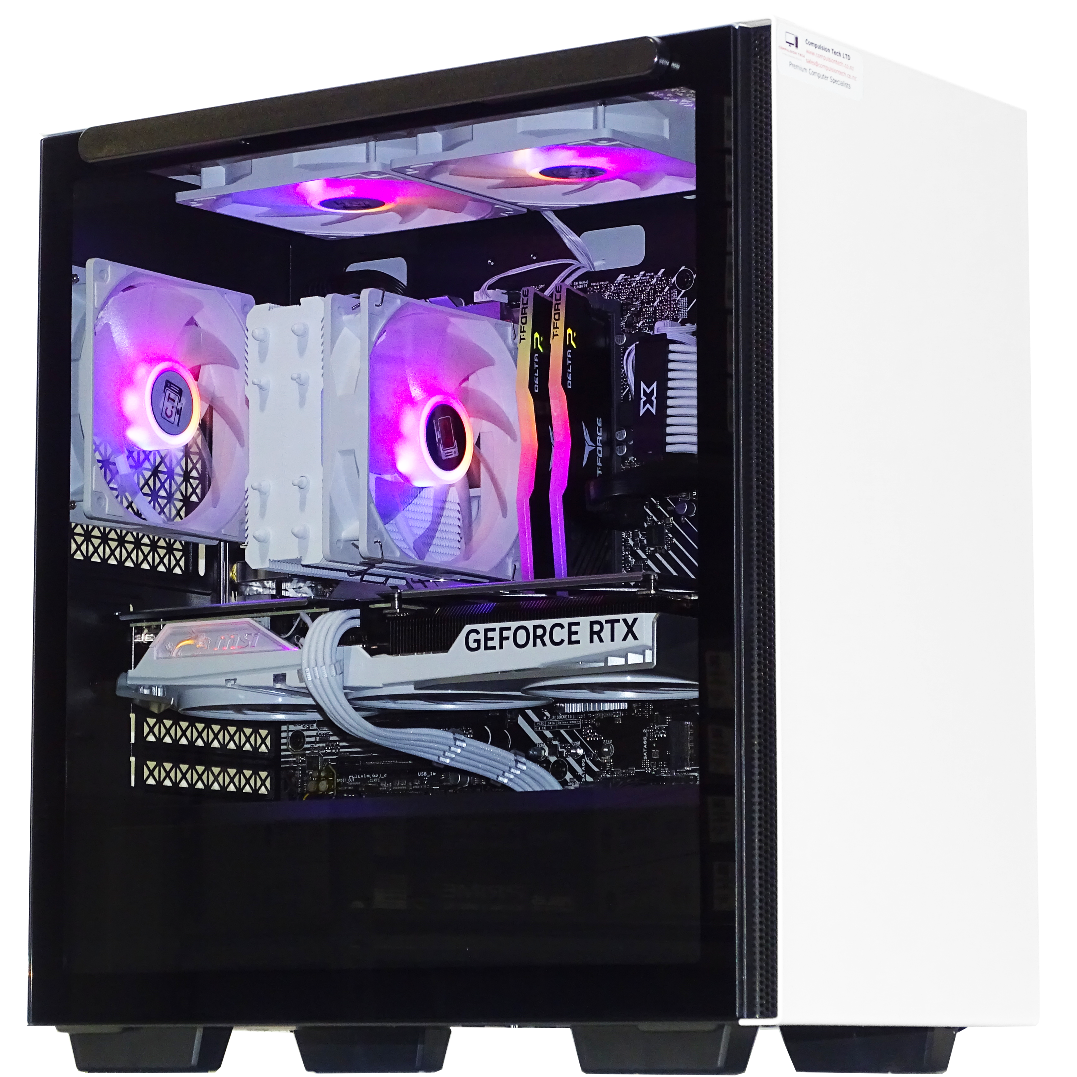 MACUBE Gaming PC - RTX 4060Ti + i7 12700F + 32GB DDR4 + 2TB NVMe