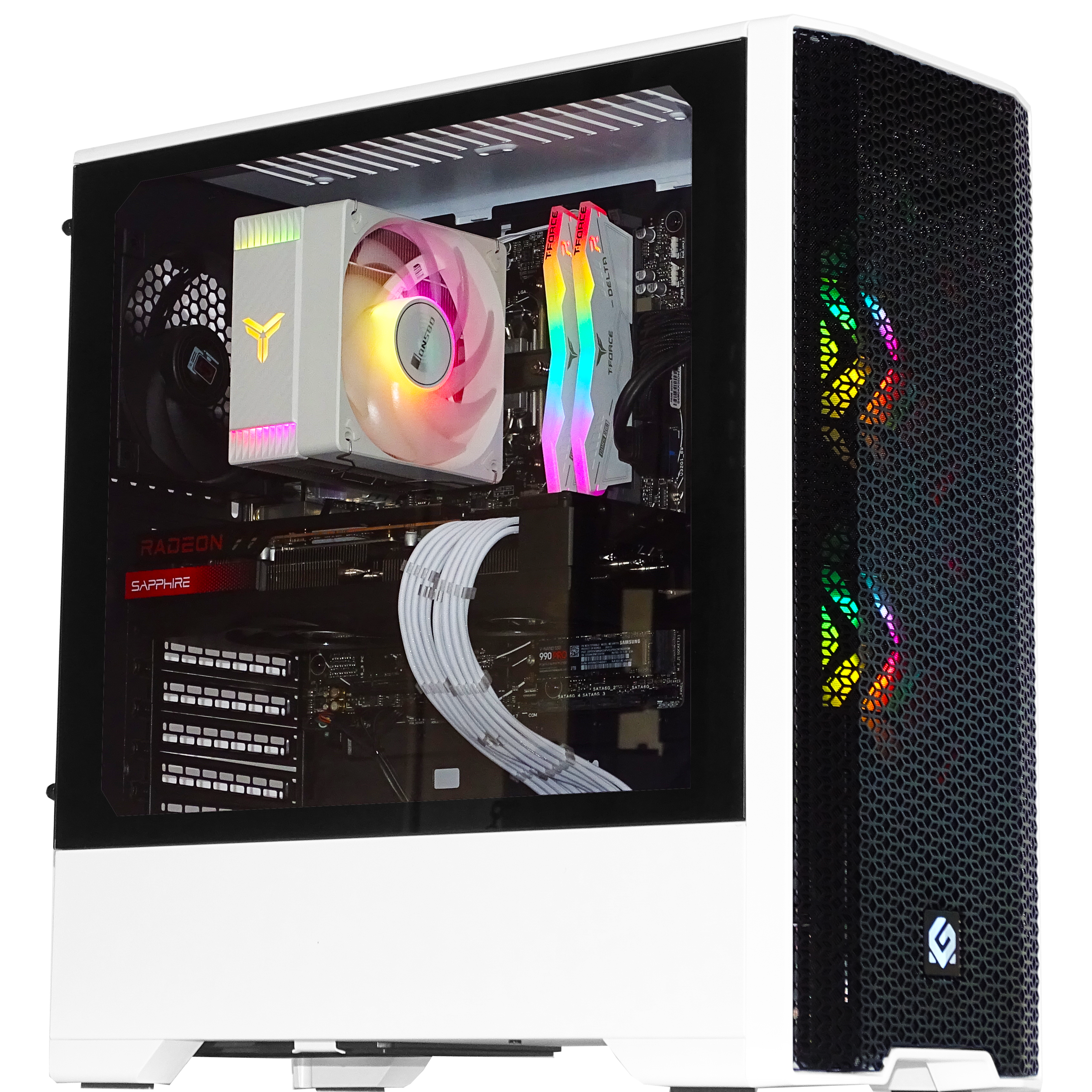 PHEONIX Gaming PC - RX 7800XT+ R5 7600X + 32GB DDR5 + 1TB NVMe + 2TB HDD