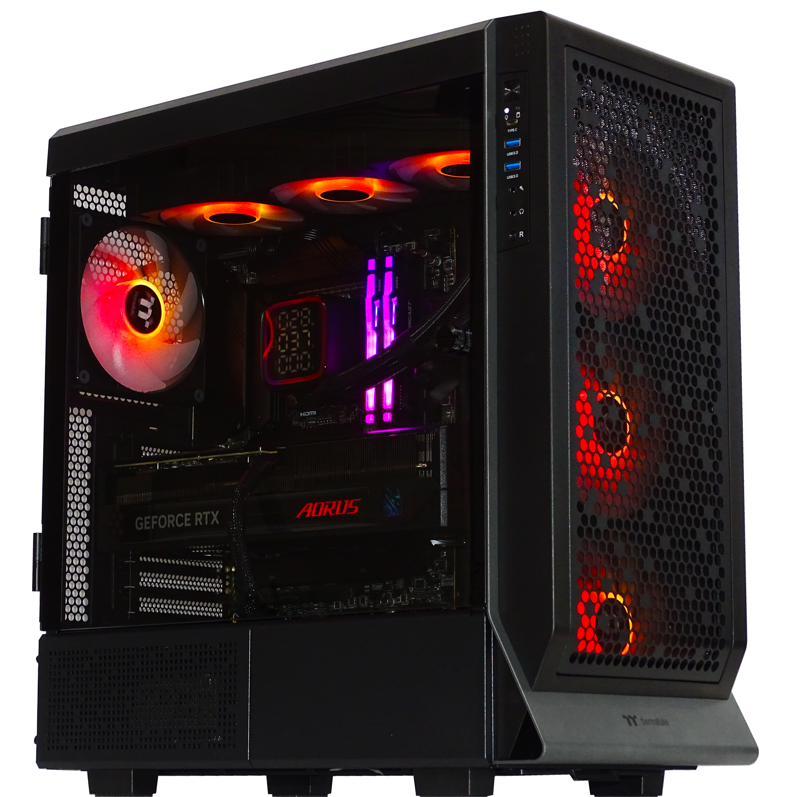 OBSIDIAN Gaming PC - RTX 5080 + i9 14900KF + 64GB DDR5 + 4TB NVMe