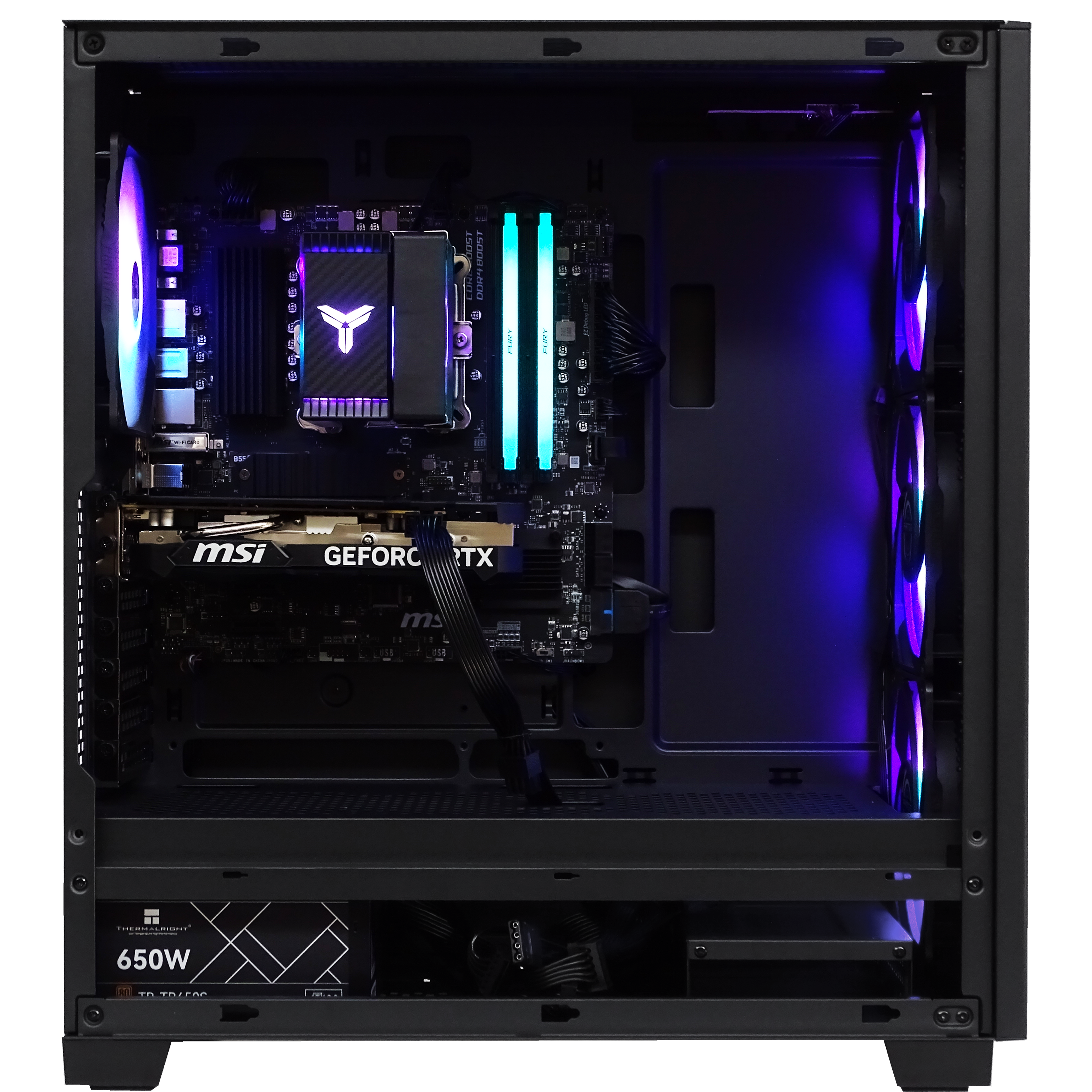 NINJA Gaming PC - RTX 4060 + Ryzen 5600X + 32GB DDR4 + 2TB NVMe