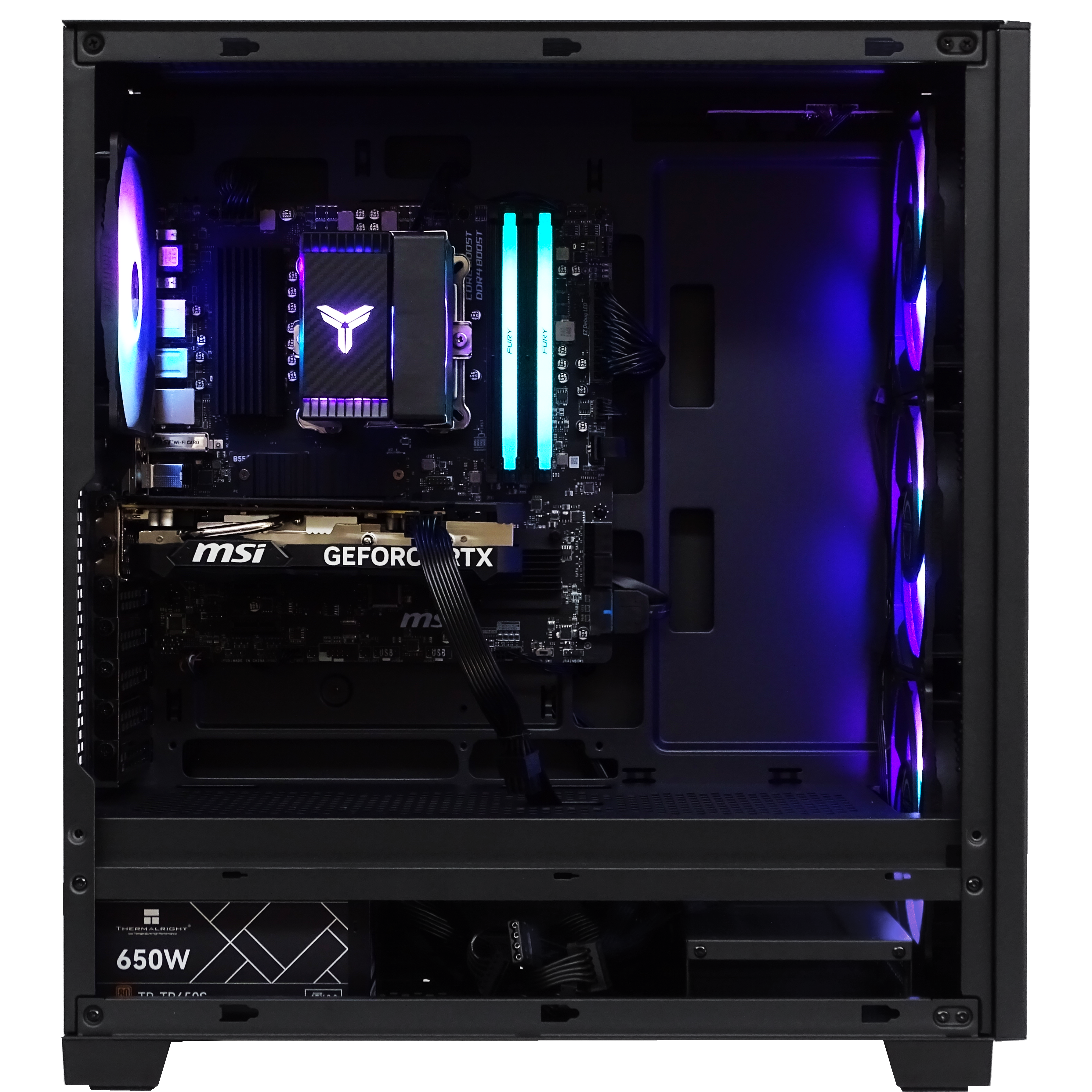 NINJA Gaming PC - RTX 4060 + Ryzen 5600X + 16GB DDR4 + 2TB NVMe