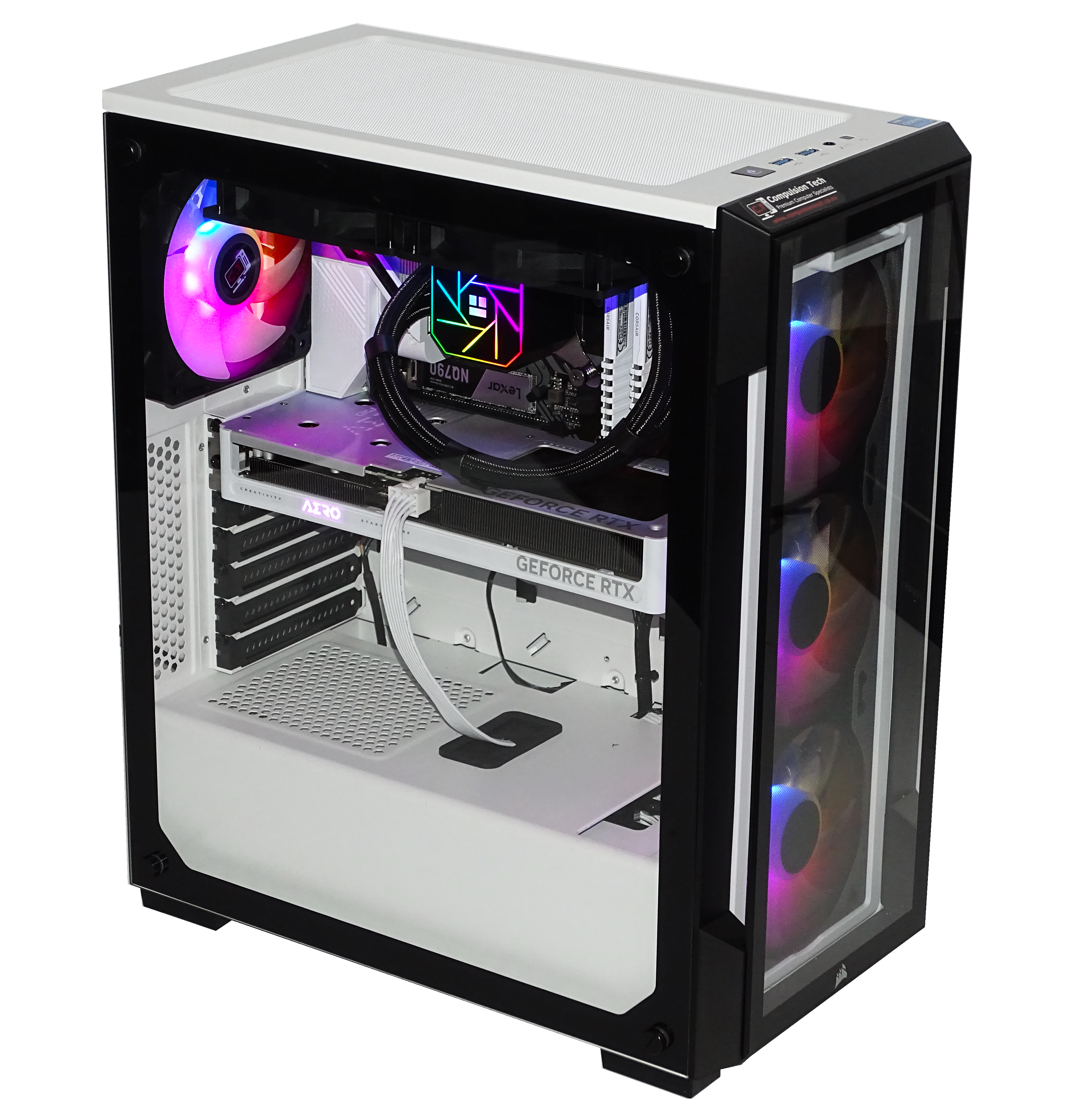 AURORA Gaming PC - RTX 5060Ti + i5 14400F + 32GB DDR4 + 2TB NVMe