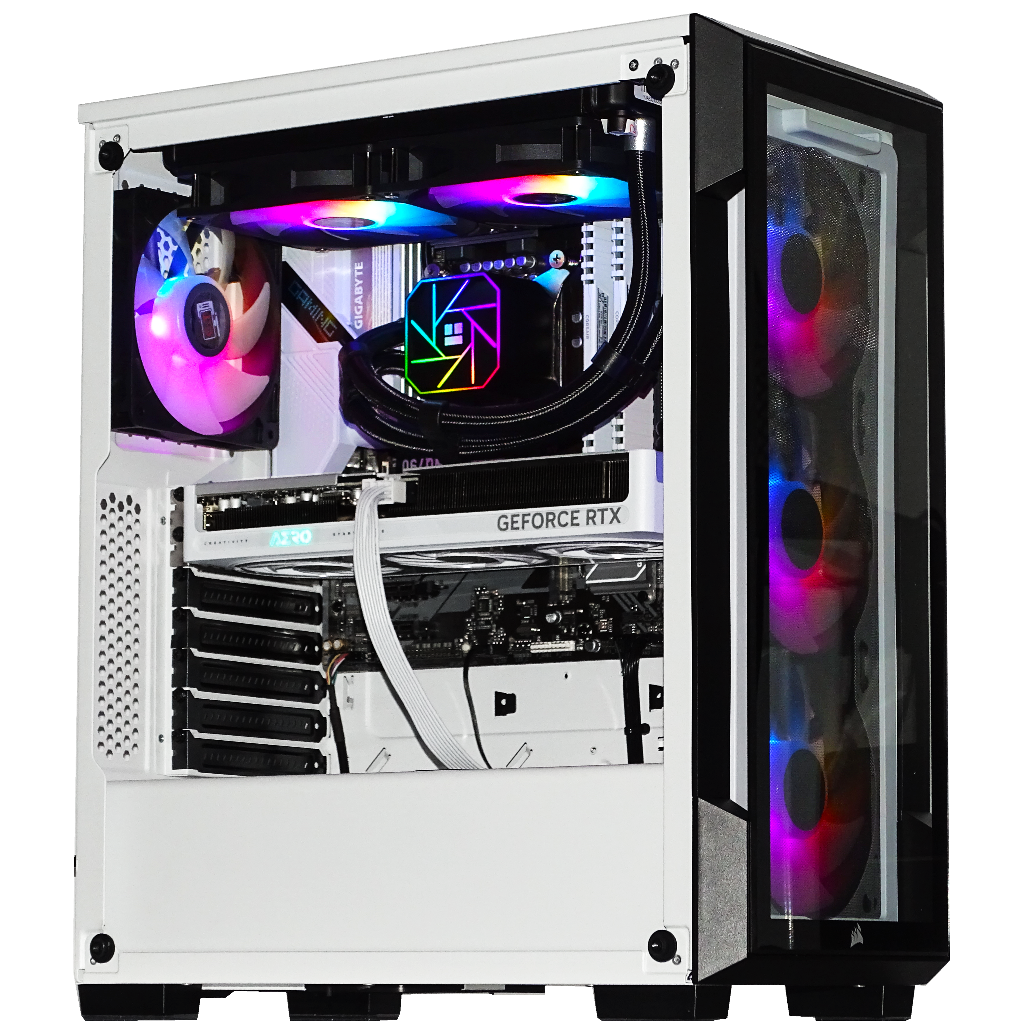 AURORA Gaming PC - RTX 5060Ti + i5 14400F + 32GB DDR4 + 2TB NVMe