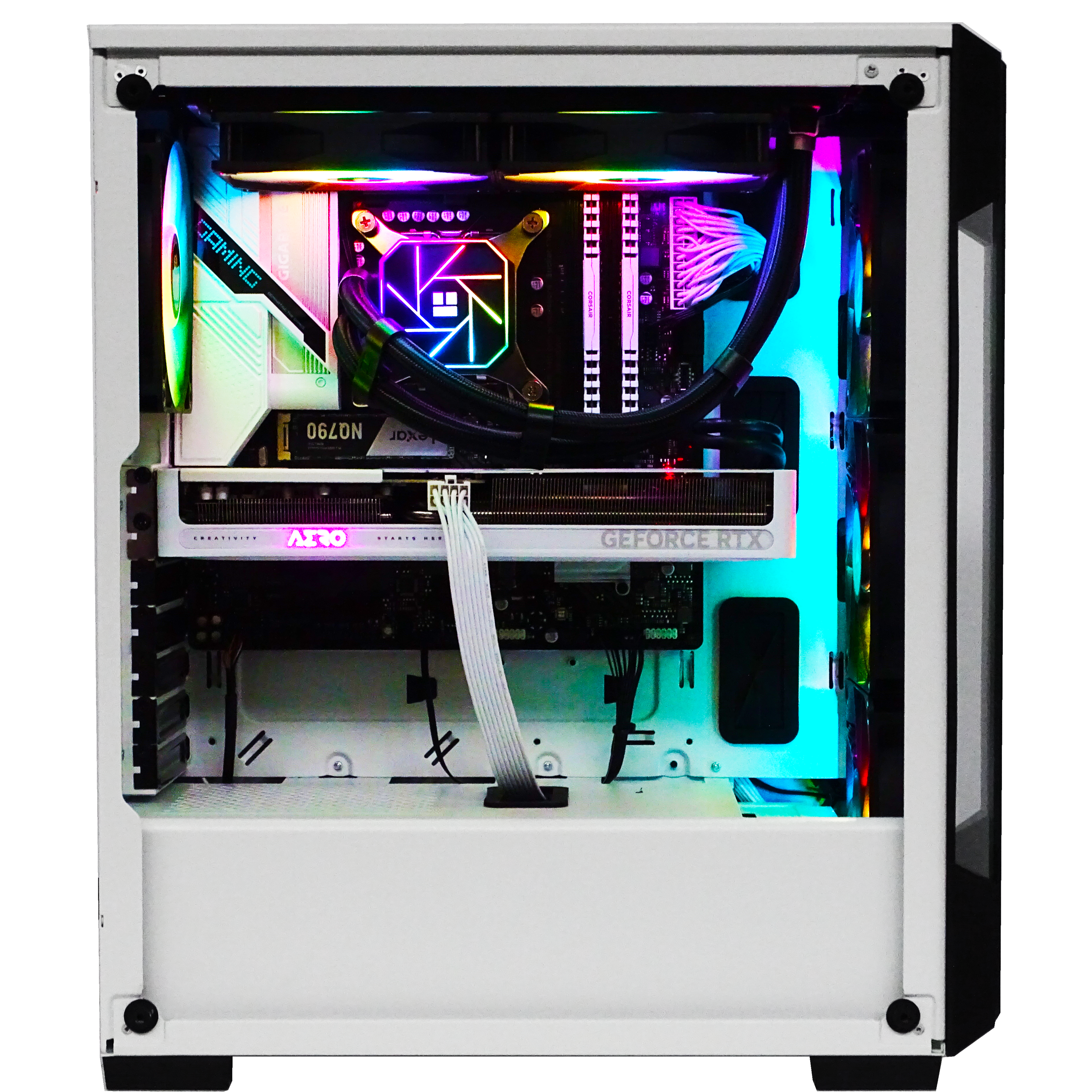 AURORA Gaming PC - RTX 5060Ti + i5 14400F + 32GB DDR4 + 2TB NVMe