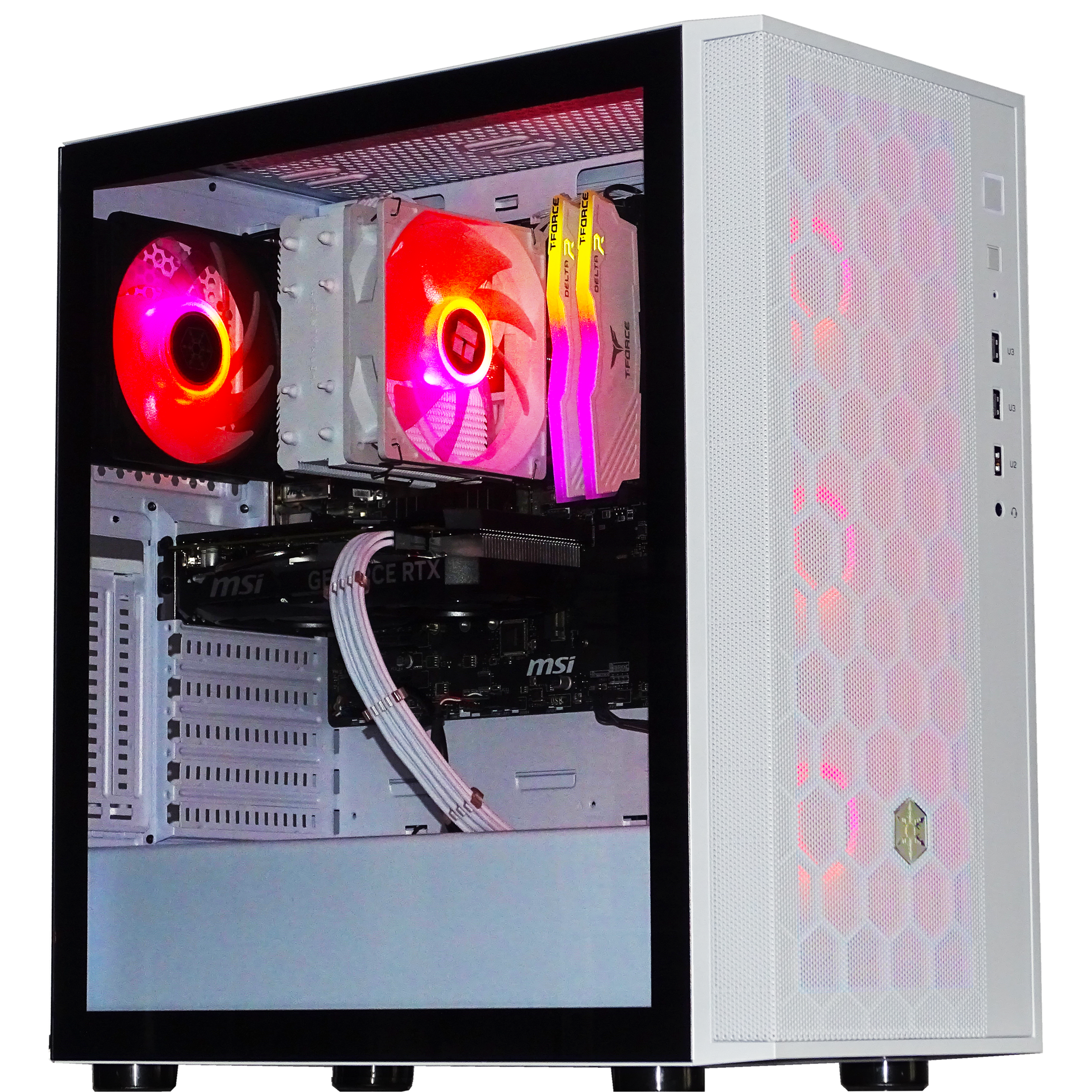 PANTHER Gaming PC - RTX 5060 + i5 14400F + 16GB DDR4 + 2TB NVMe