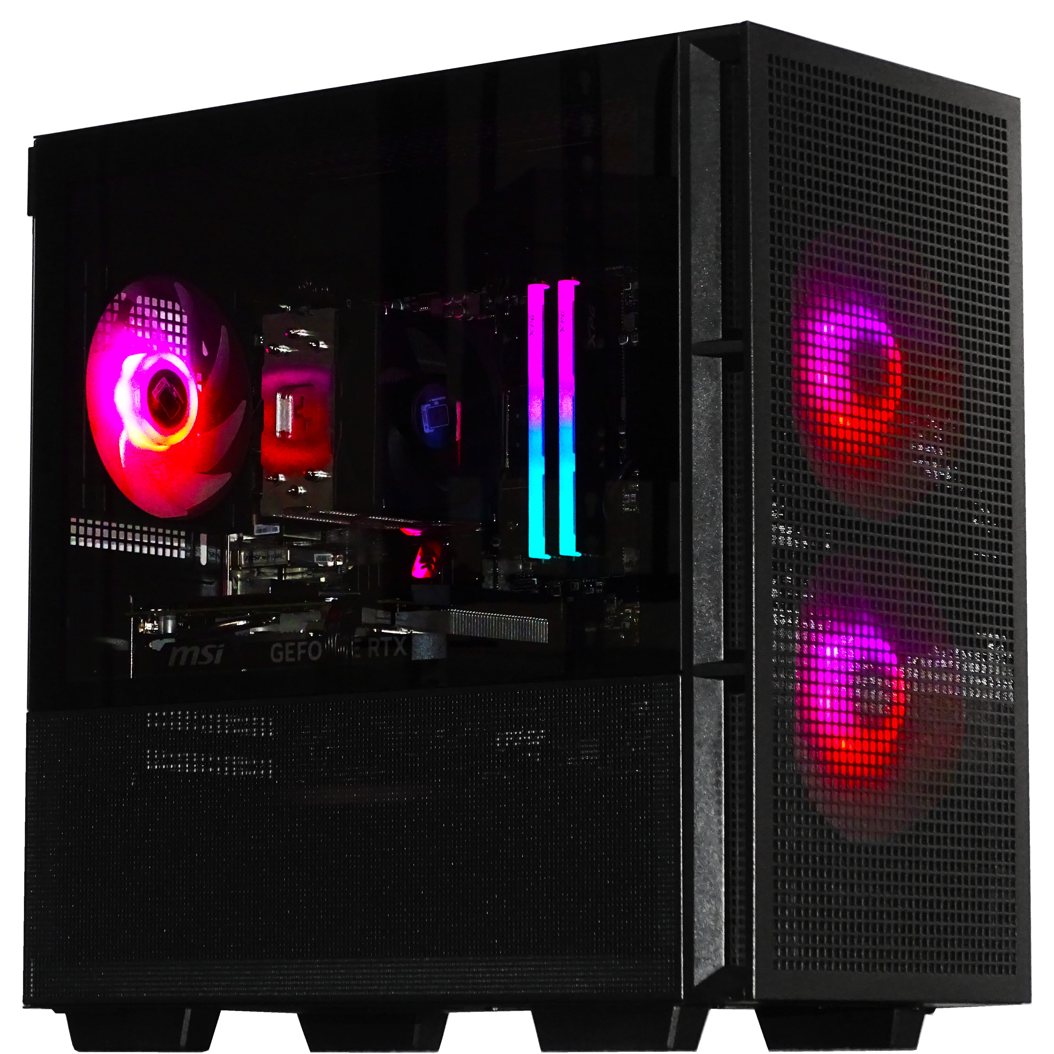 PULSAR Gaming PC - RTX 4060 + Ryzen 5600X + 16GB DDR4 + 1TB NVMe