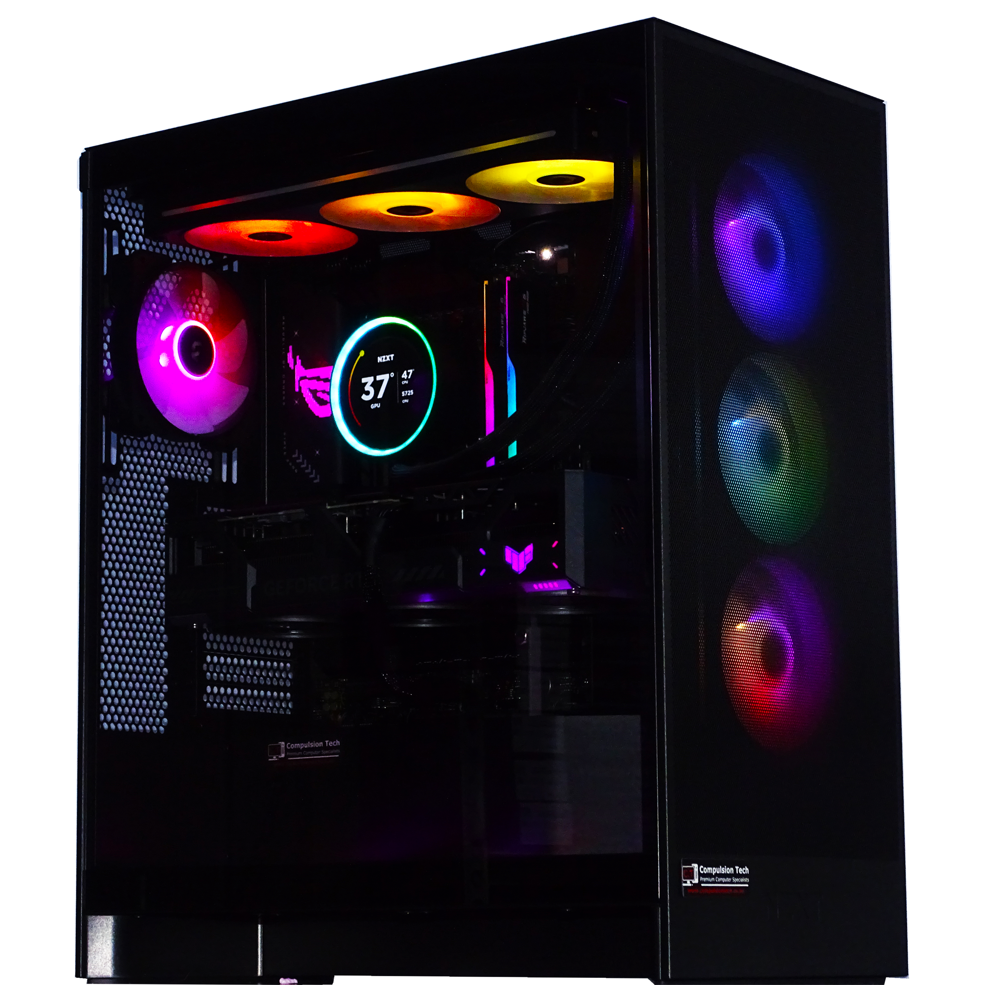 AMBER Gaming PC - RTX 5080 + i7 14700KF + 64GB DDR5 + 4TB NVMe