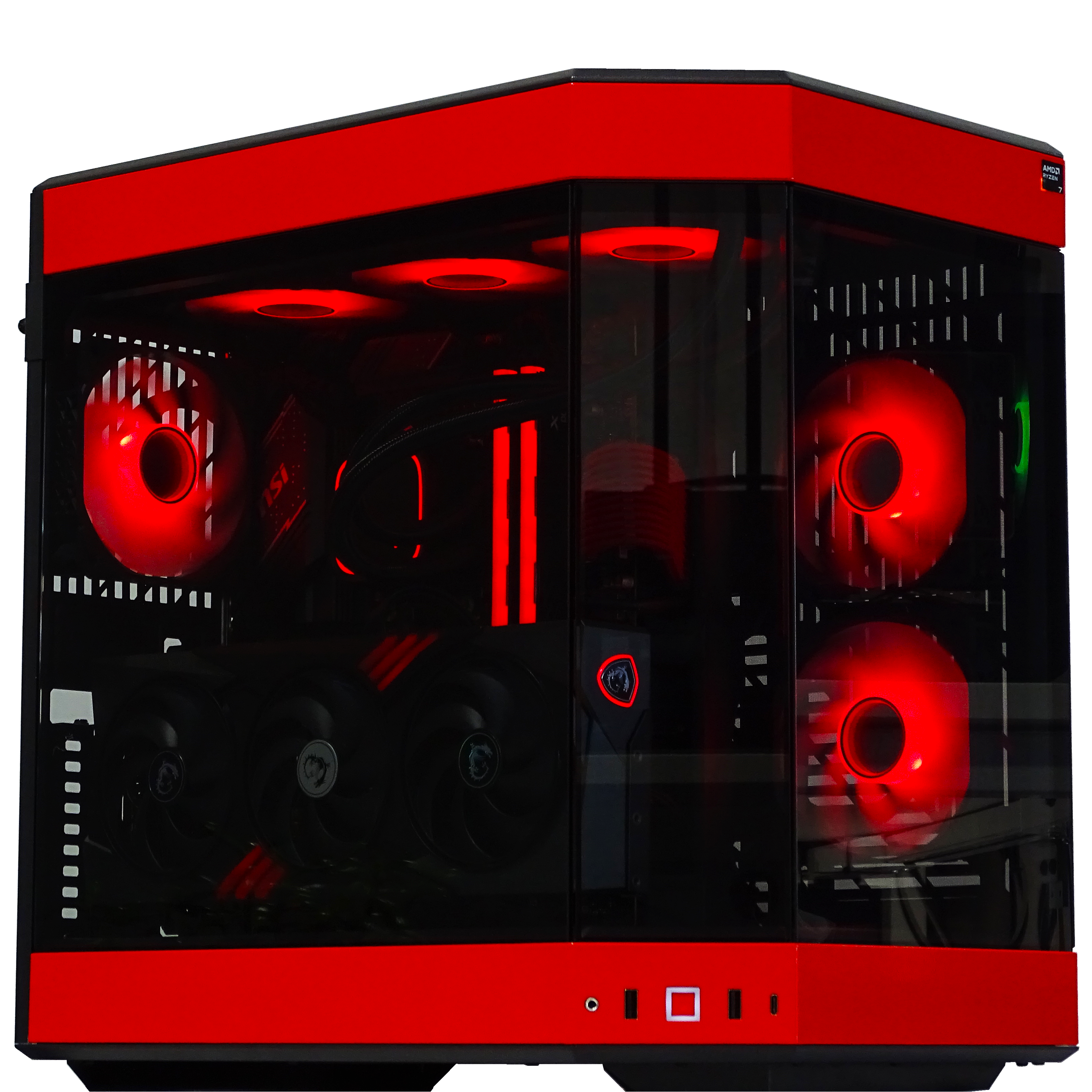 BLAZE Gaming PC - RTX 5070Ti + Ryzen 9800X3D + 32GB DDR5 + 2TB NVMe