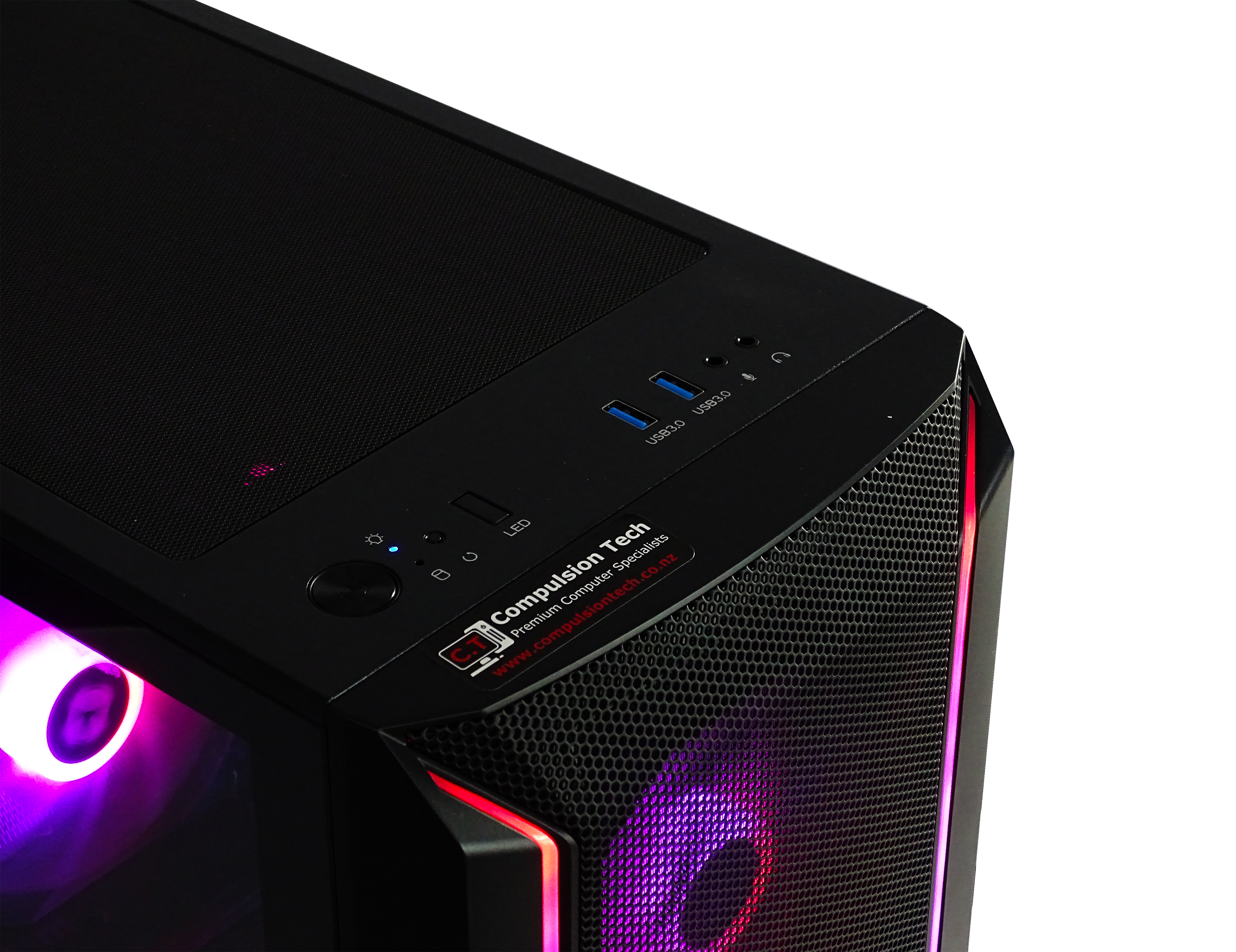 AQUA Gaming PC - RX 9060 XT + Ryzen 9600X + 32GB DDR5 + 1TB NVMe