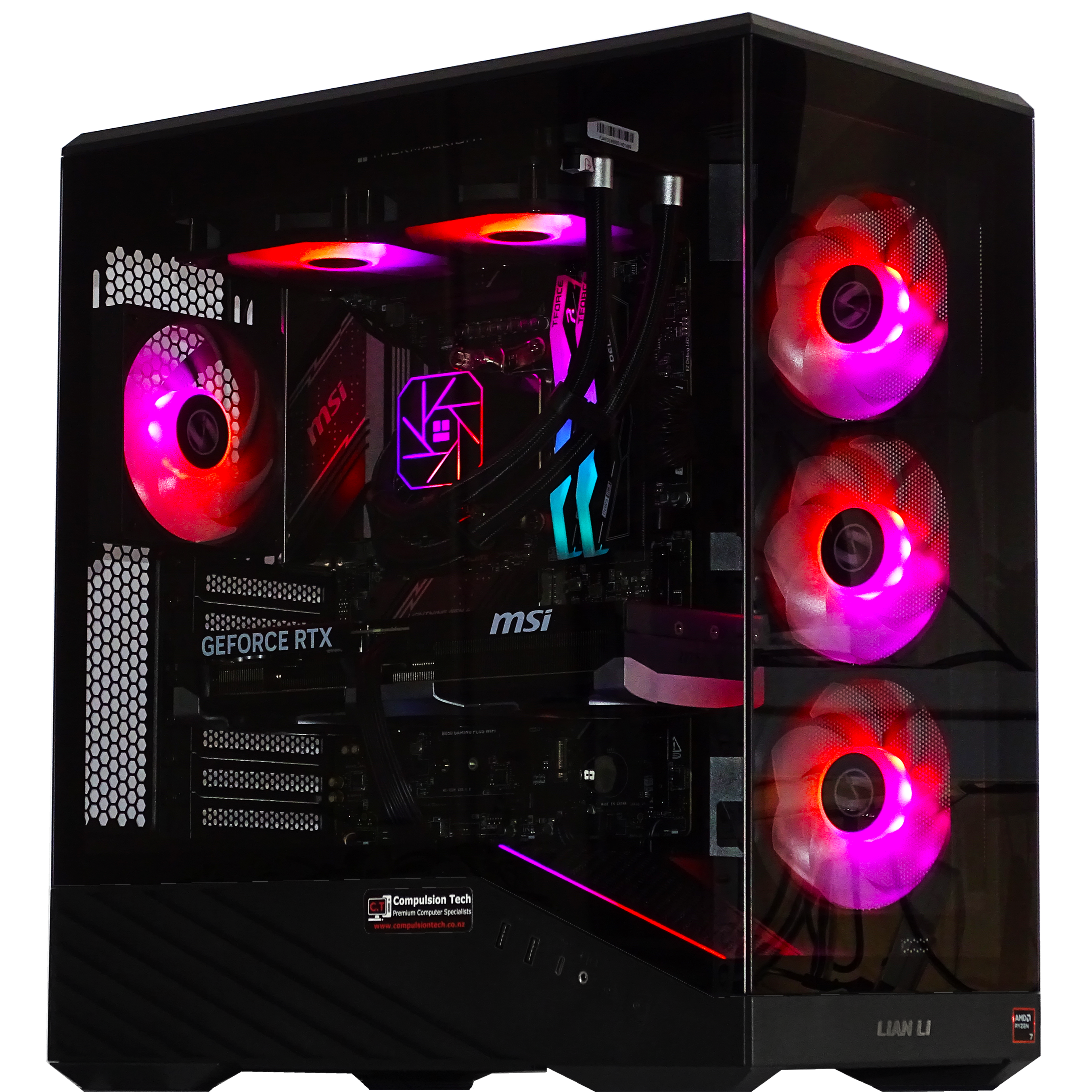 SPECTRE Gaming PC - RX 9070 XT + Ryzen 9700X + 32GB DDR5 + 1TB NVMe + 2TB HDD