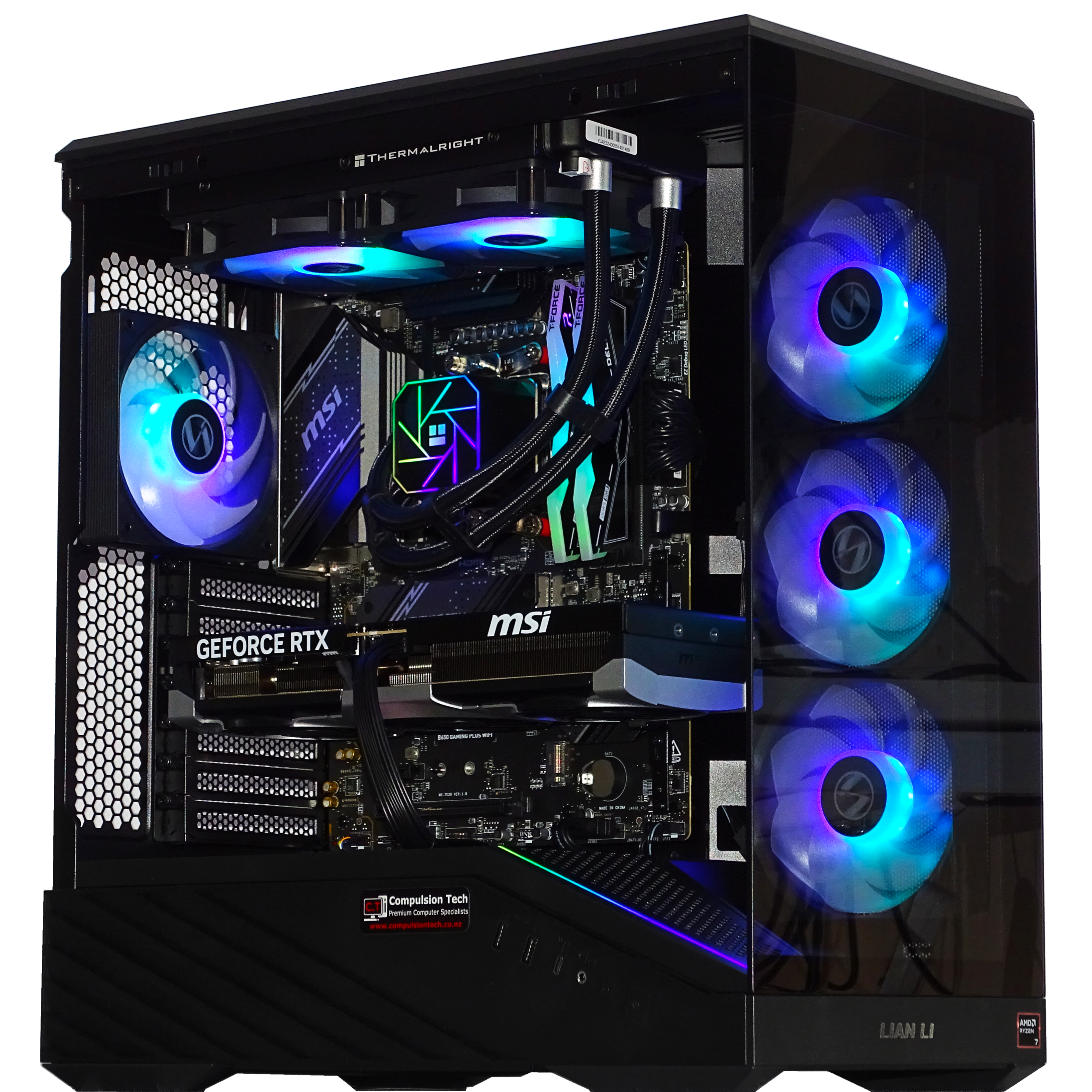 SPECTRE Gaming PC - RX 9070 XT + Ryzen 9700X + 32GB DDR5 + 1TB NVMe + 2TB HDD