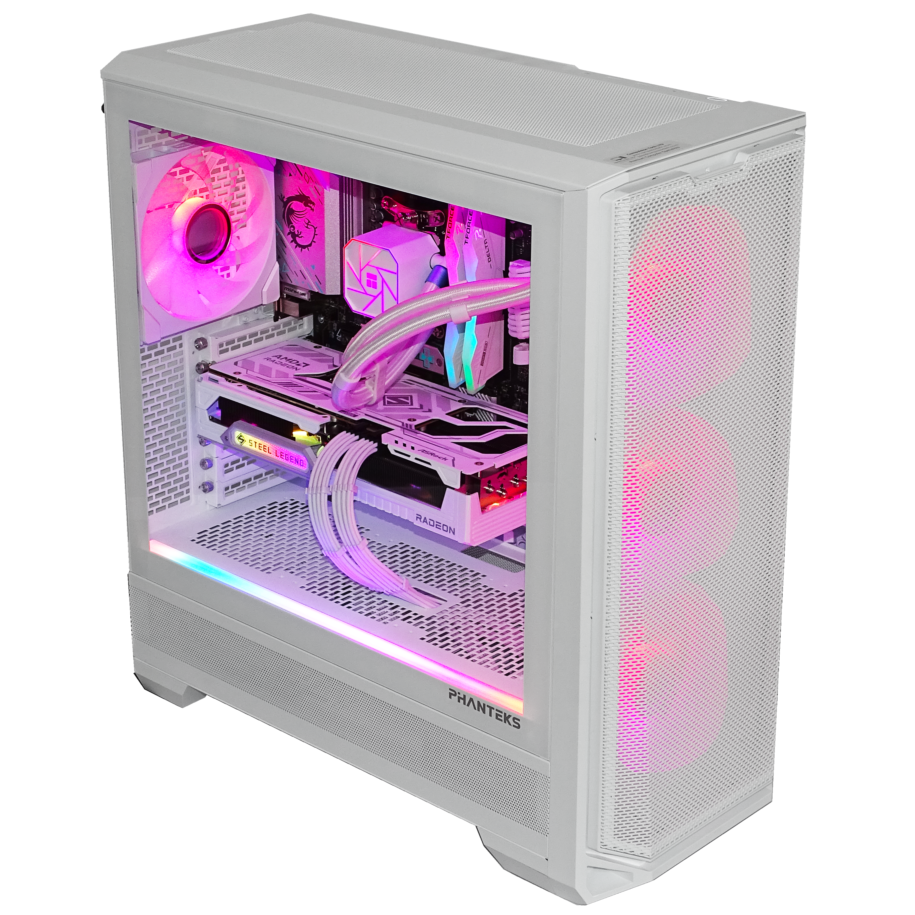 AVALANCHE Gaming PC - RX 9070 XT + Ryzen 9800X3D + 32GB DDR5 + 2TB NVMe