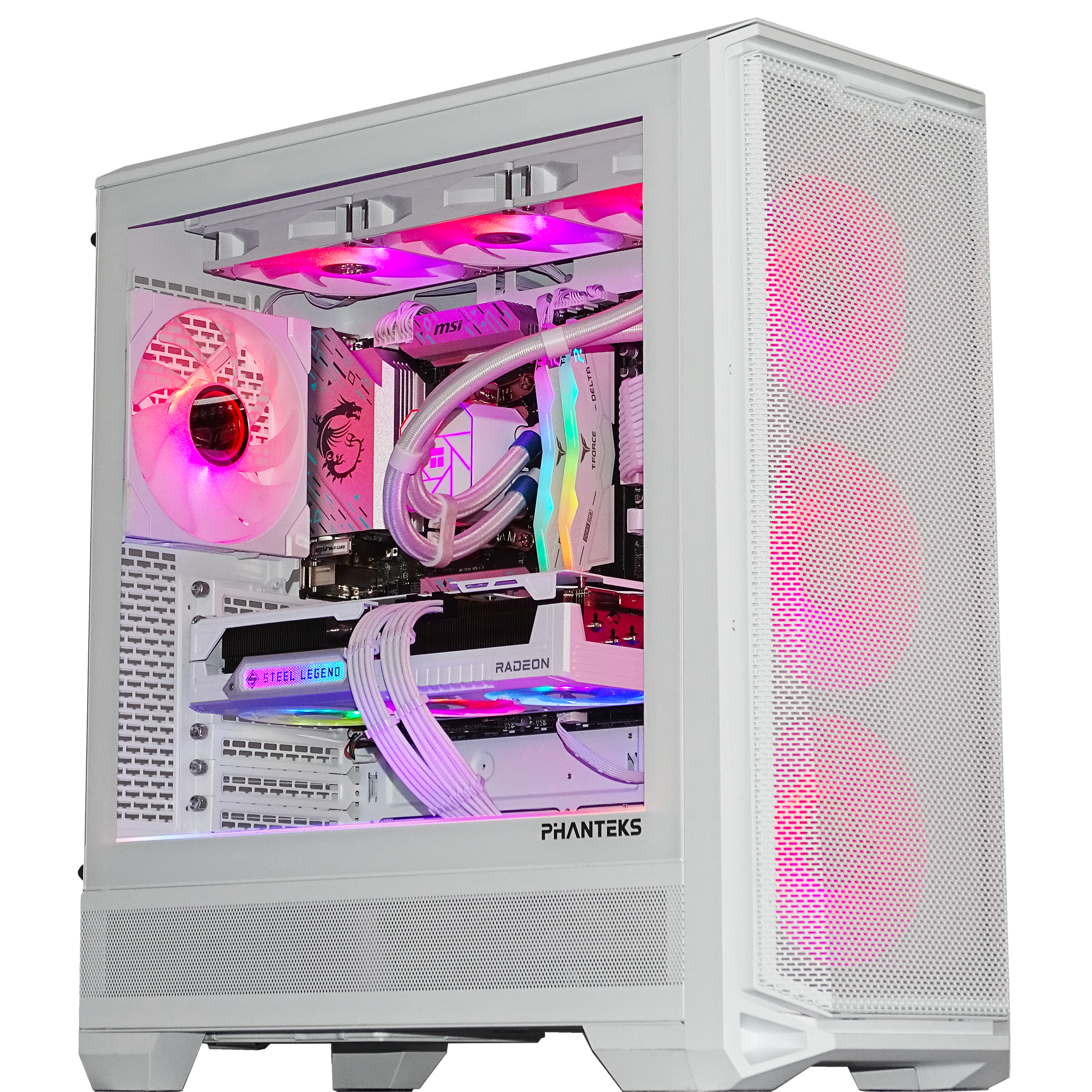 AVALANCHE Gaming PC - RX 9070 XT + Ryzen 9800X3D + 32GB DDR5 + 2TB NVMe