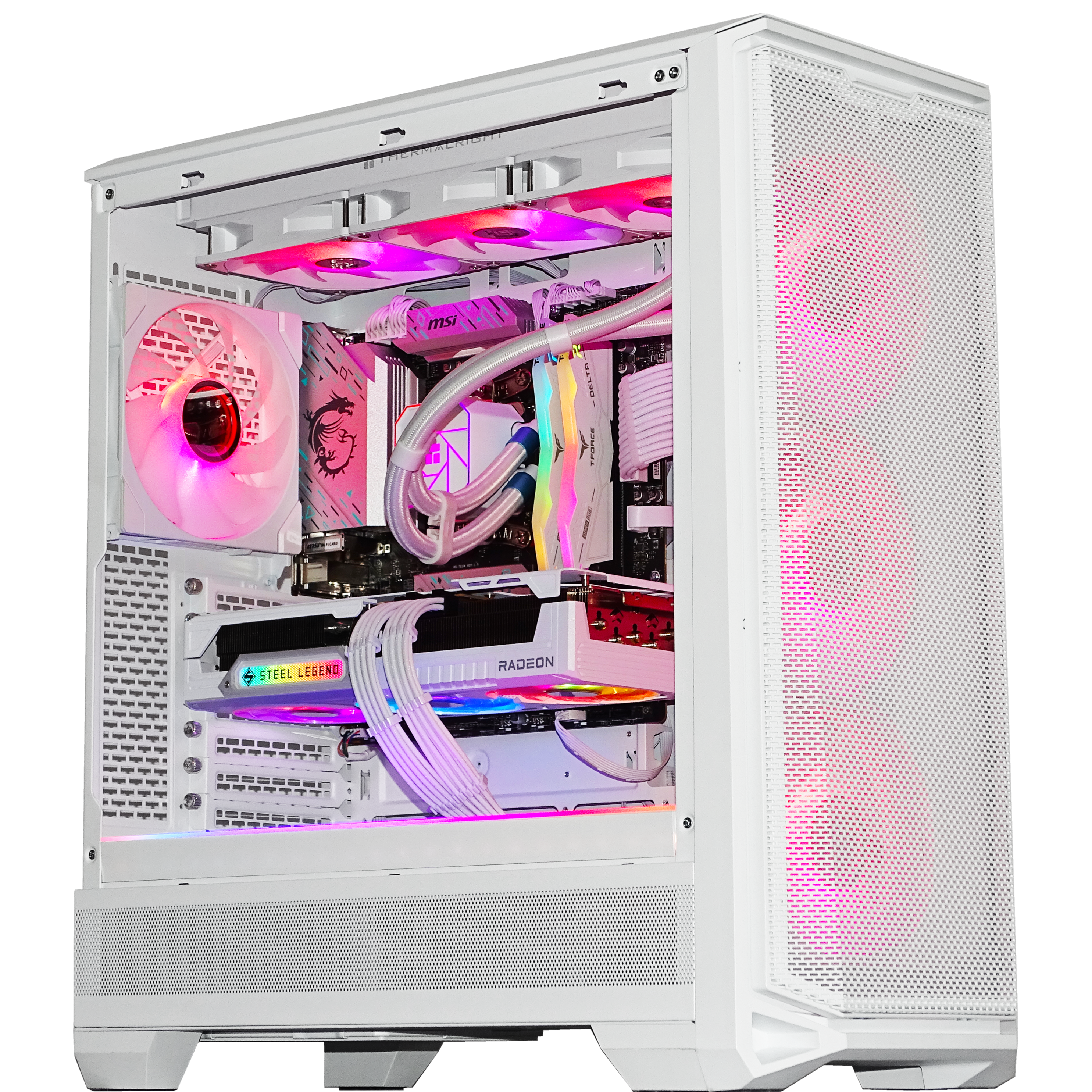AVALANCHE Gaming PC - RX 9070 XT + Ryzen 9800X3D + 32GB DDR5 + 2TB NVMe