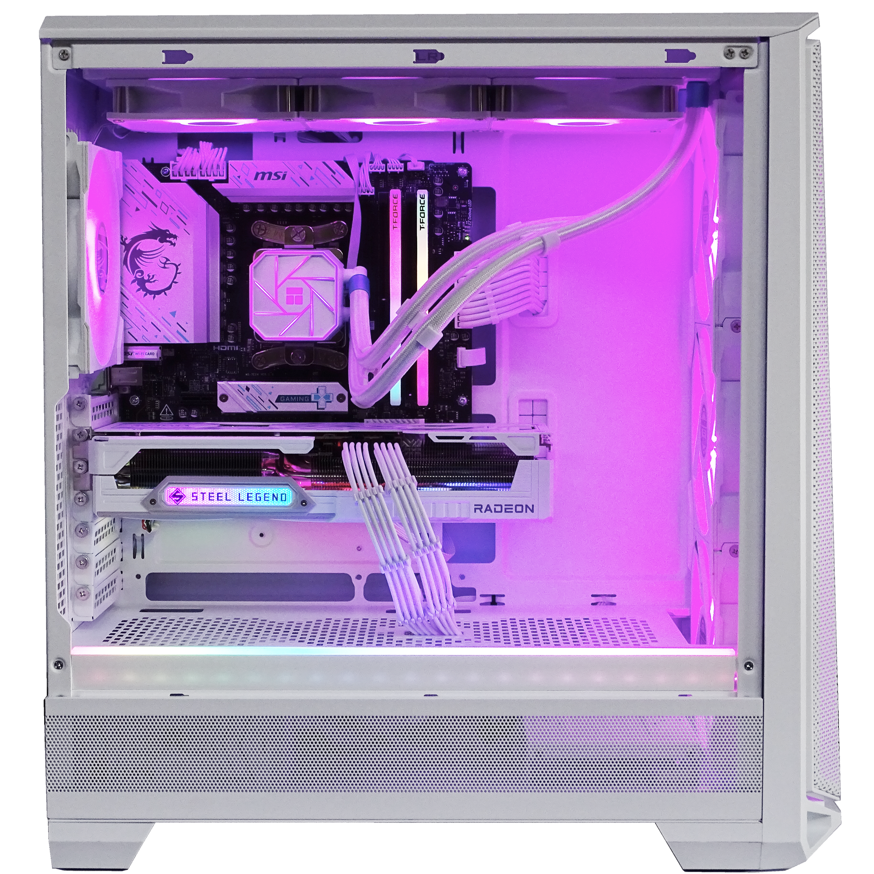 AVALANCHE Gaming PC - RX 9070 XT + Ryzen 9800X3D + 32GB DDR5 + 2TB NVMe