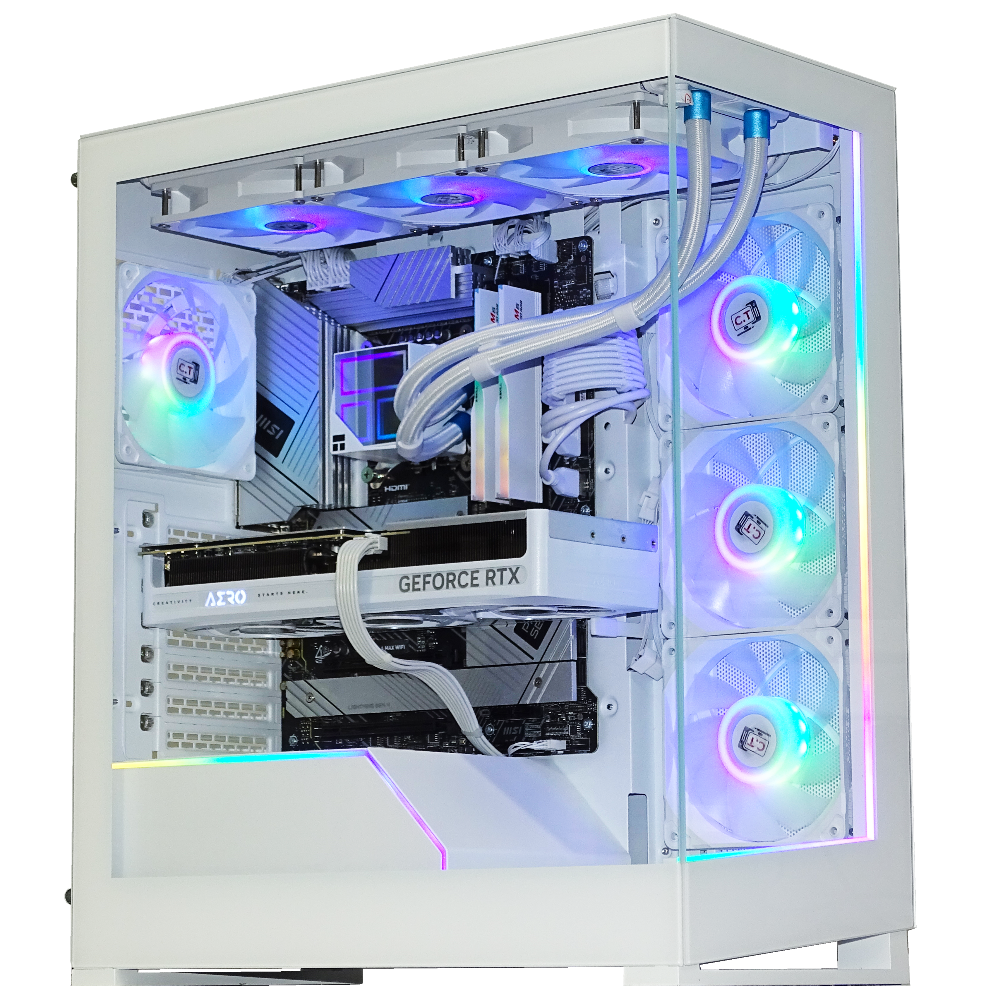 SABERTOOTH Gaming PC - RTX 5080 + i7 14700K + 64GB DDR5 + 4TB NVMe
