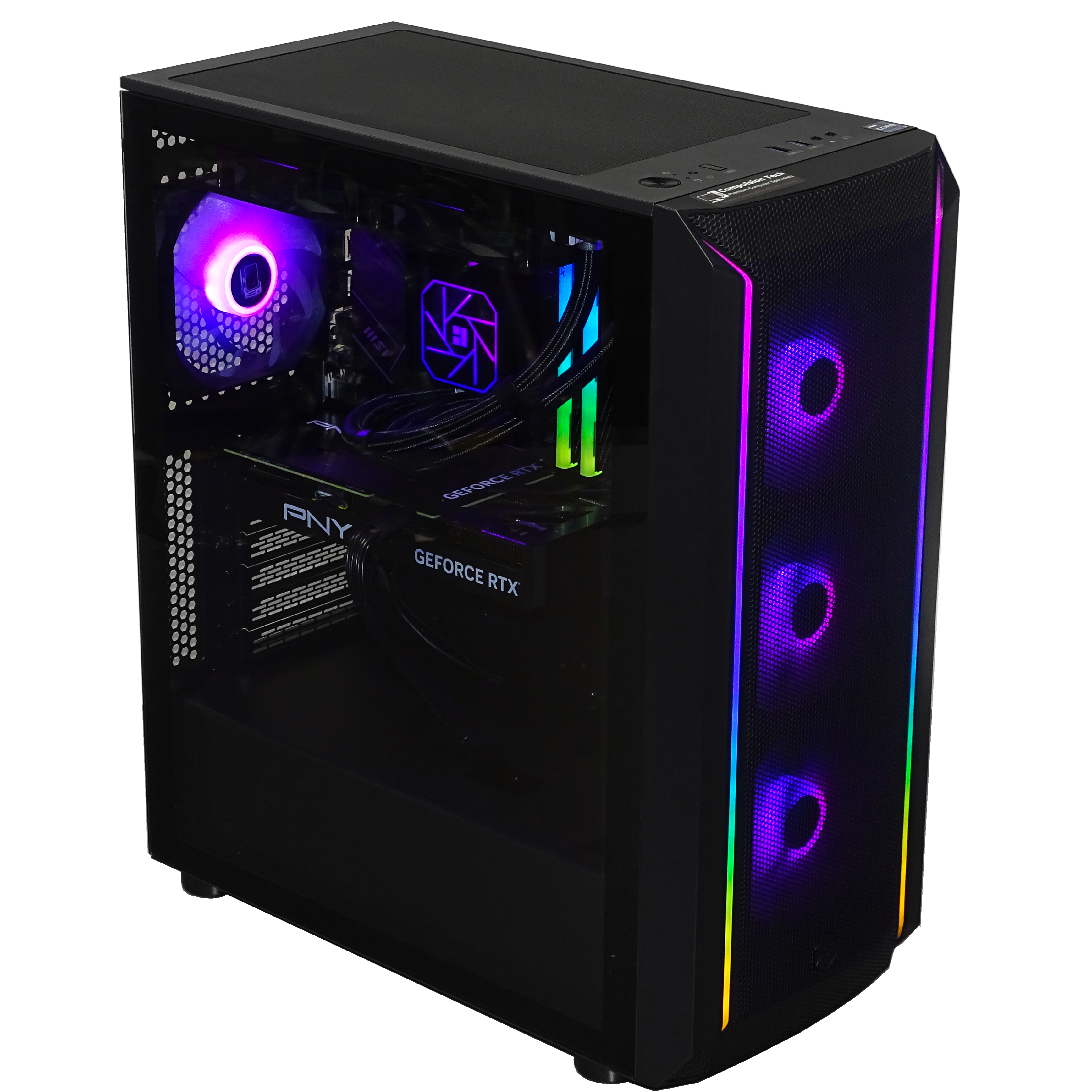 OMEGA Gaming PC - RTX 4070 SUPER + i7 14700F + 32GB DDR5 + 2TB NVMe