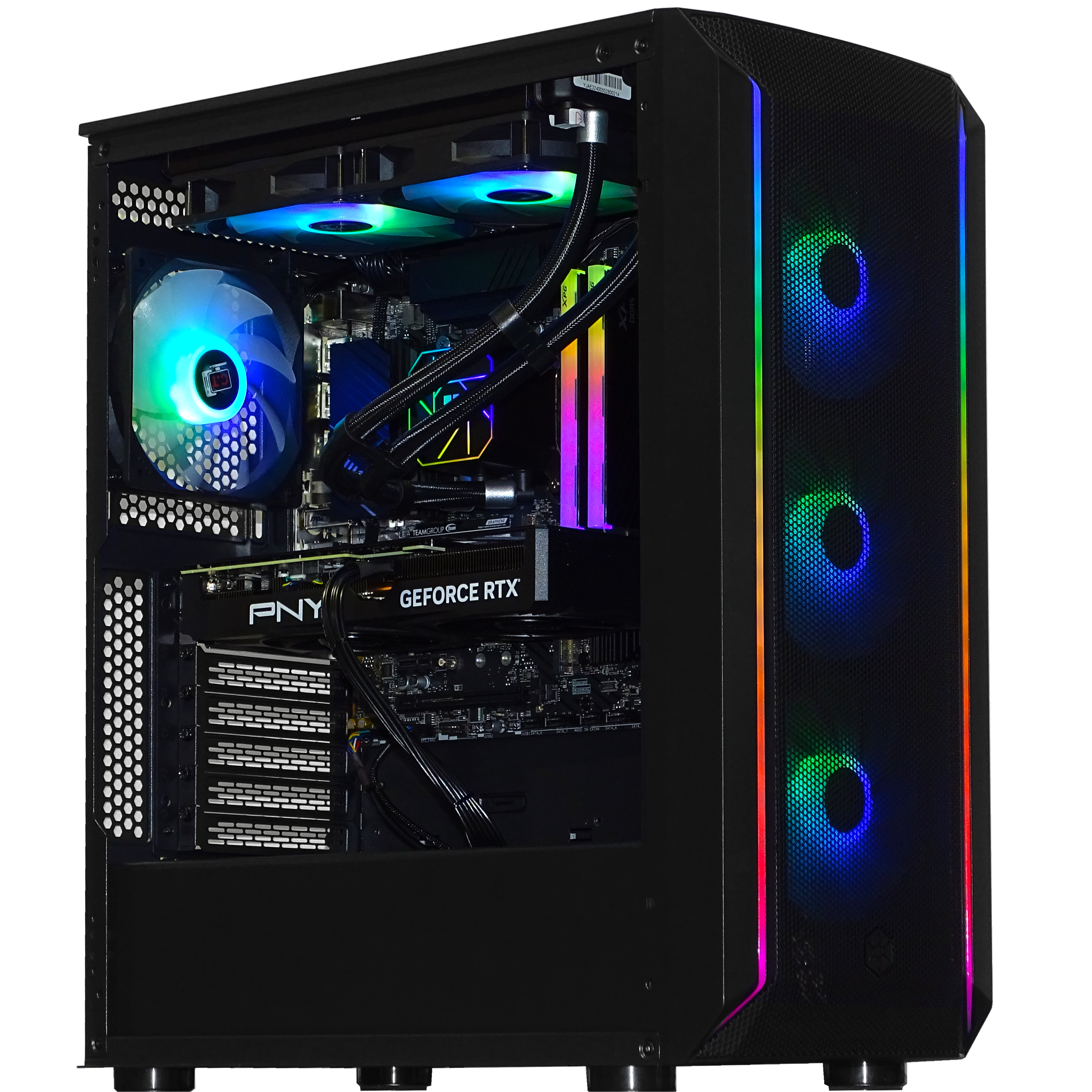 OMEGA Gaming PC - RTX 4070 SUPER + i7 14700F + 32GB DDR5 + 2TB NVMe