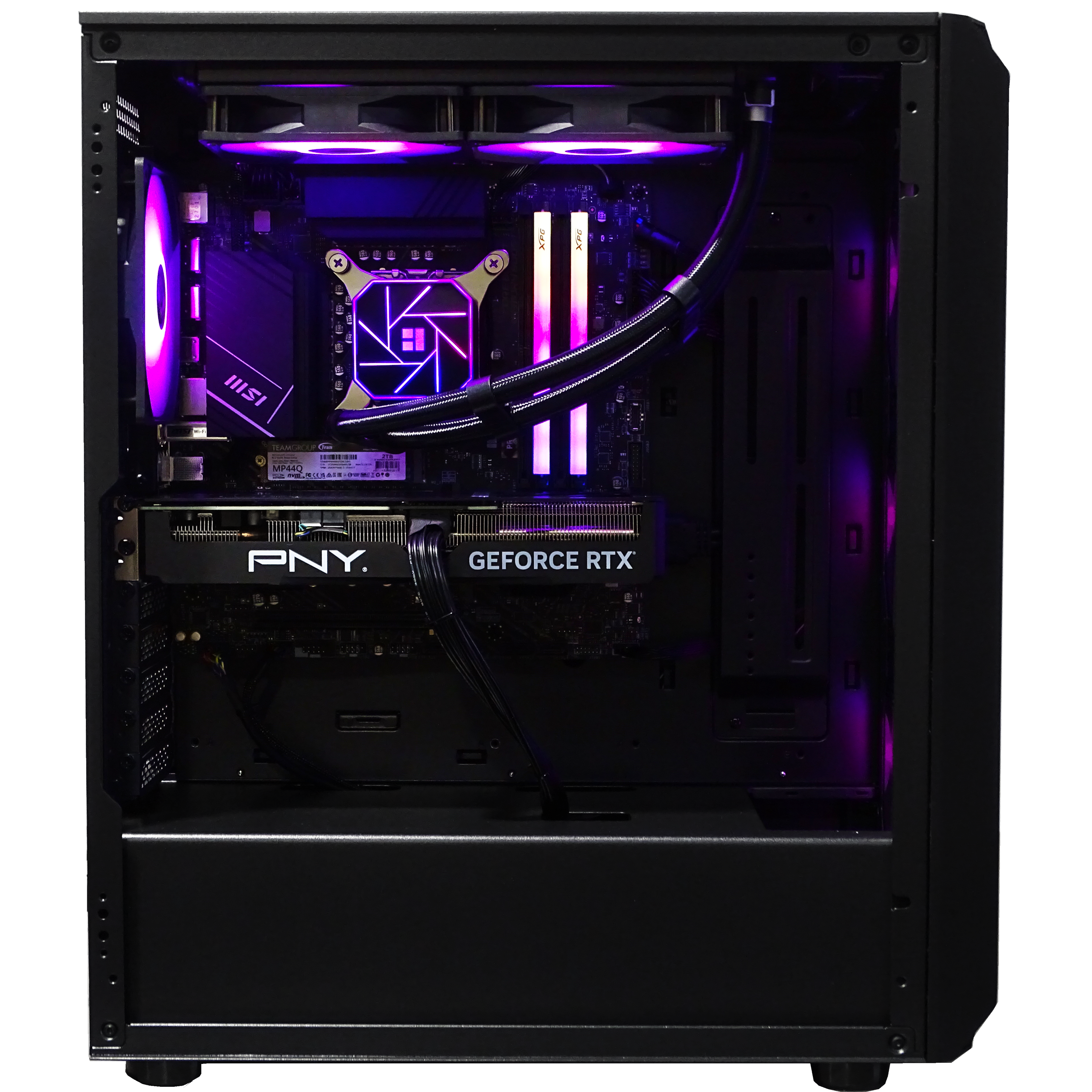 OMEGA Gaming PC - RTX 4070 SUPER + i7 14700F + 32GB DDR5 + 2TB NVMe