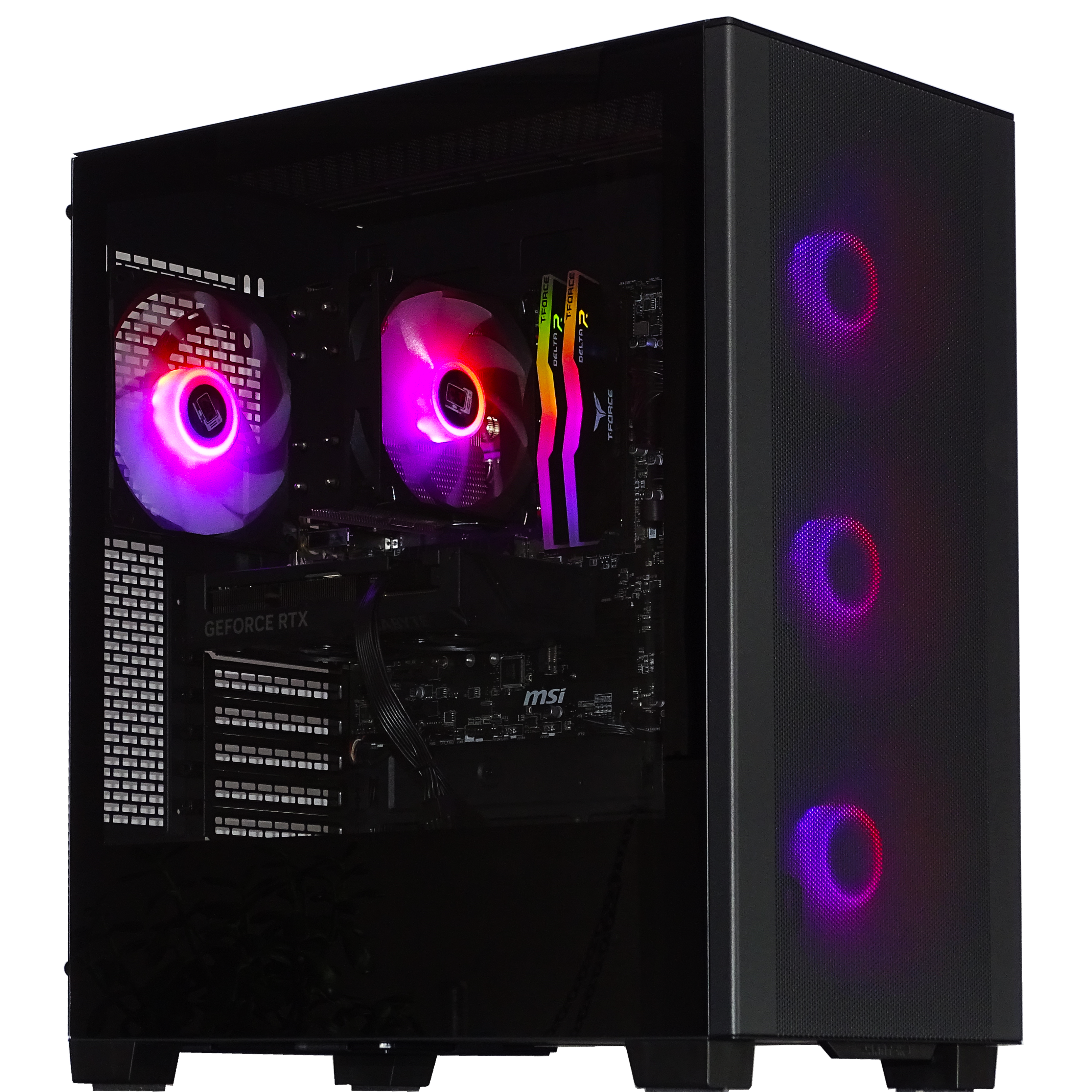 NINJA Gaming PC - RTX 4060Ti + Ryzen 5700X + 32GB DDR4 + 1TB NVMe