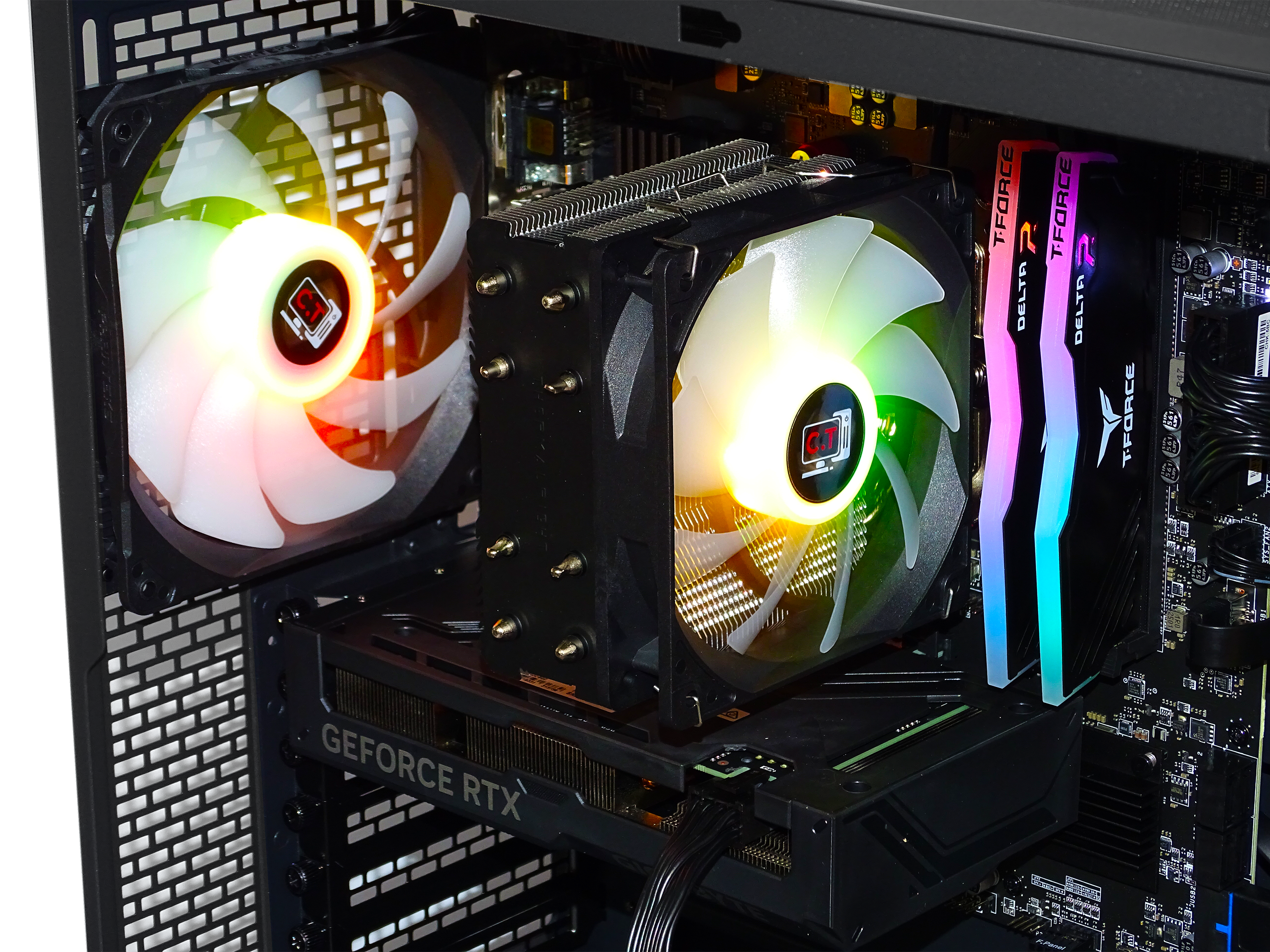 NINJA Gaming PC - RTX 4060Ti + Ryzen 5700X + 32GB DDR4 + 1TB NVMe
