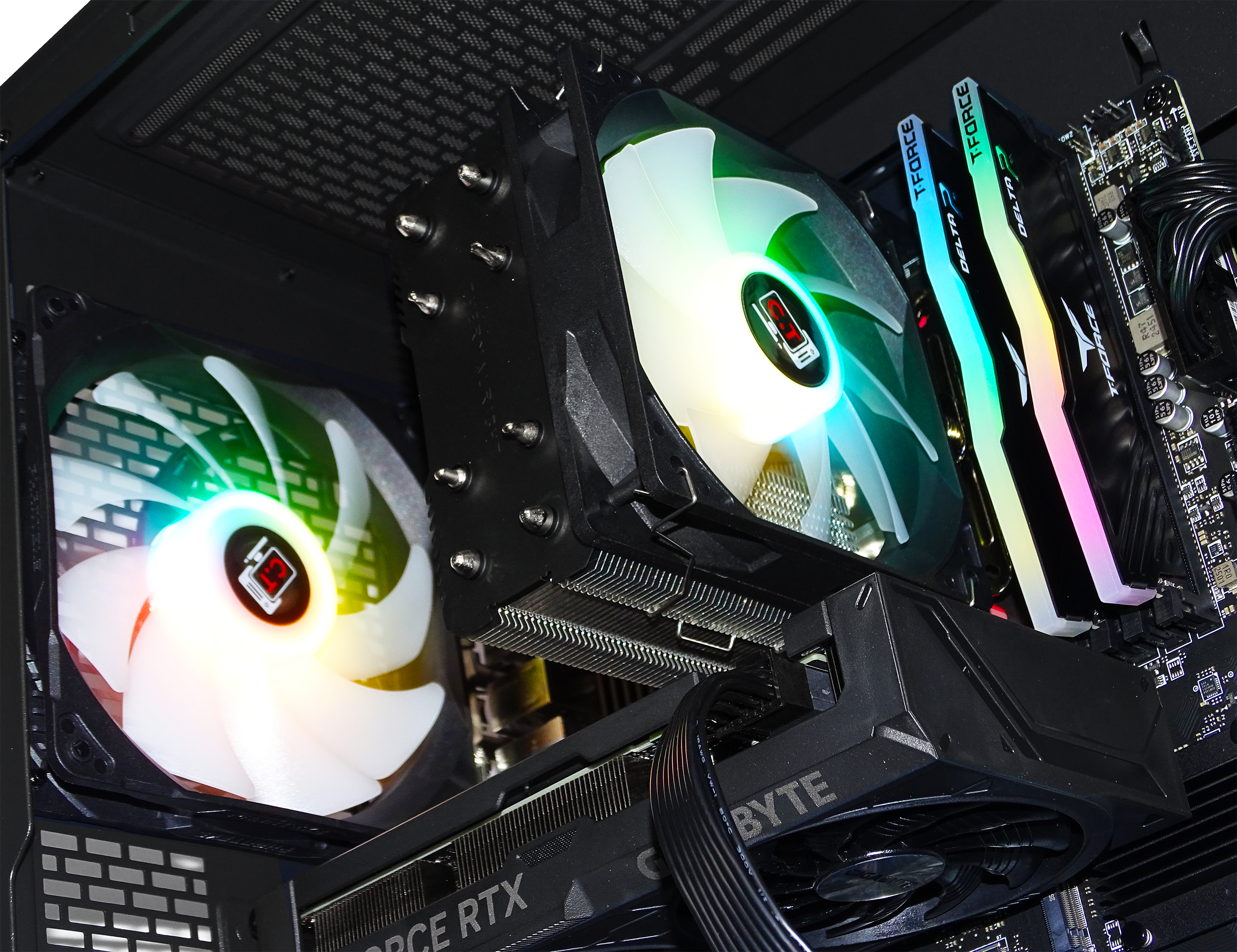 NINJA Gaming PC - RTX 4060Ti + Ryzen 5700X + 32GB DDR4 + 1TB NVMe
