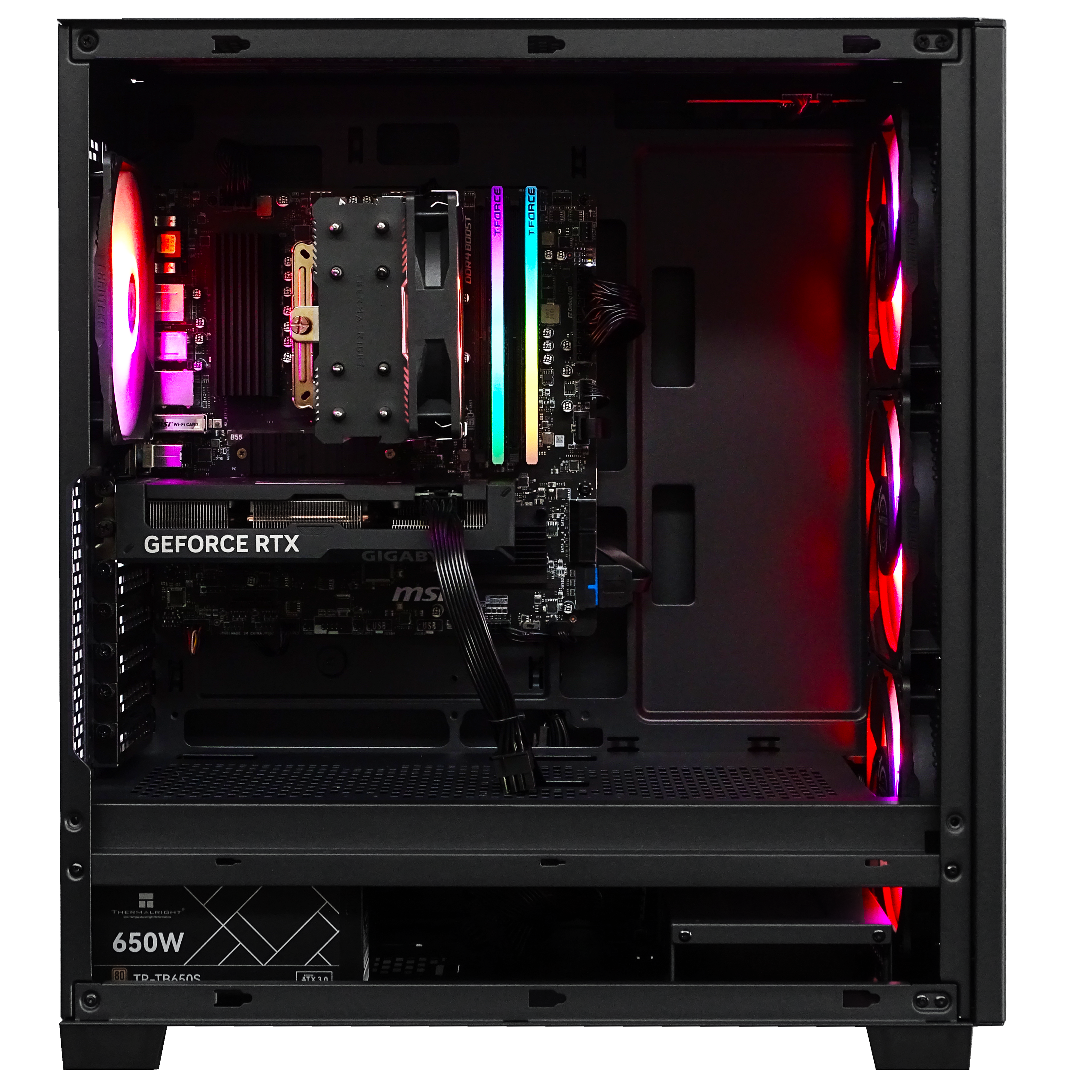 NINJA Gaming PC - RTX 4060Ti + Ryzen 5700X + 32GB DDR4 + 1TB NVMe