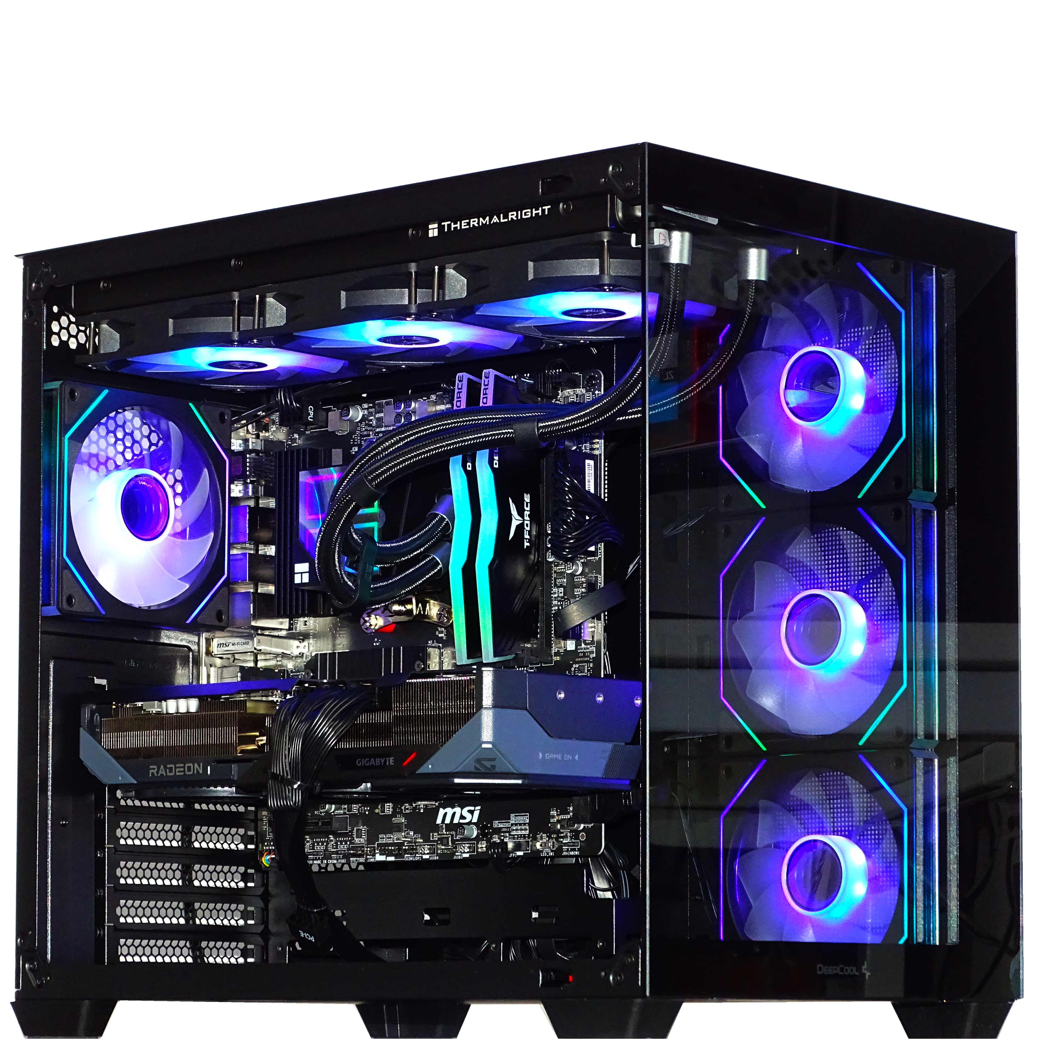 ICEBREAKER Gaming PC - RX 9070 + Ryzen 7 5700X + 32GB DDR4 + 2TB NVMe