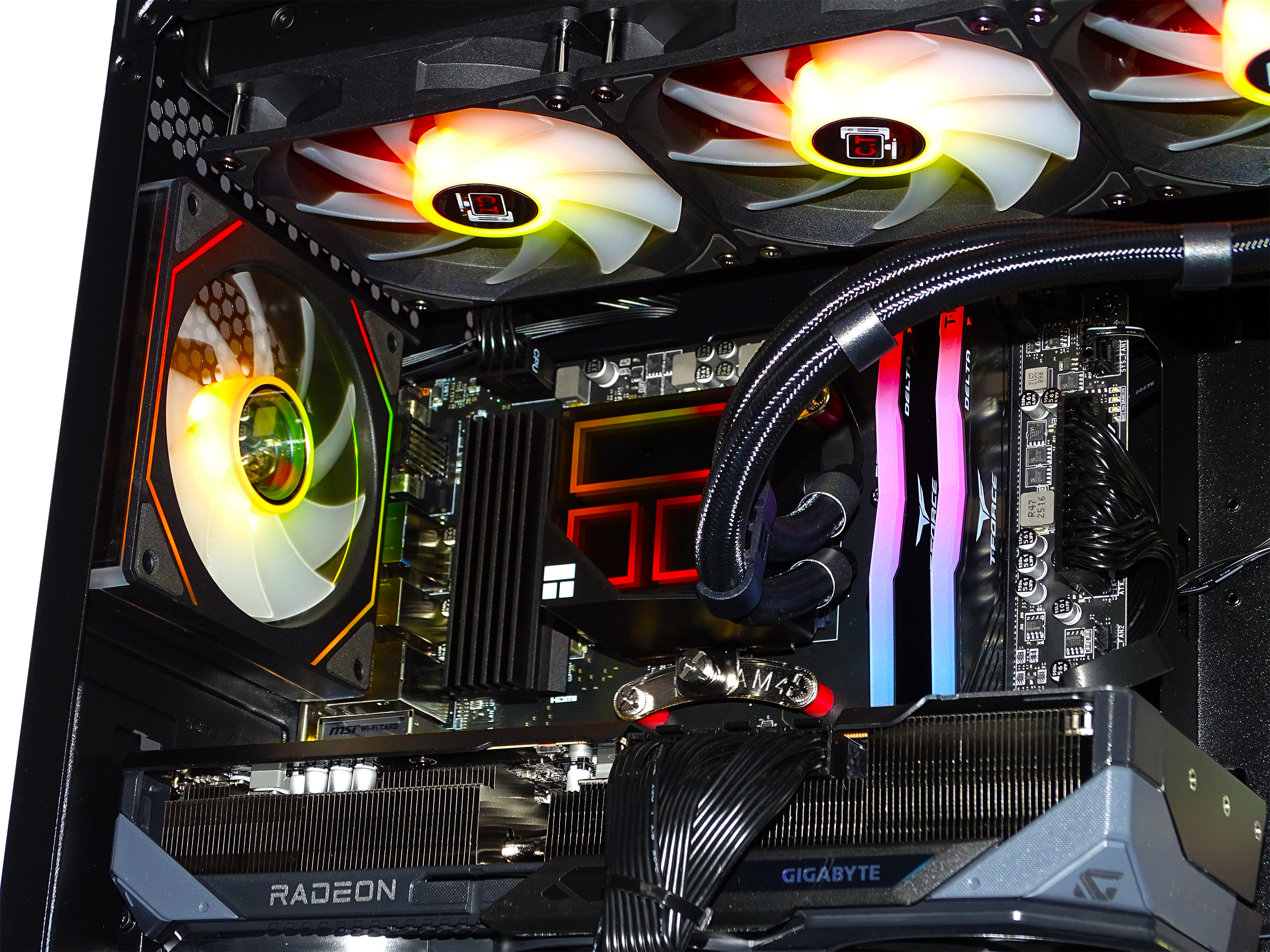 ICEBREAKER Gaming PC - RX 9070 + Ryzen 7 5700X + 32GB DDR4 + 2TB NVMe