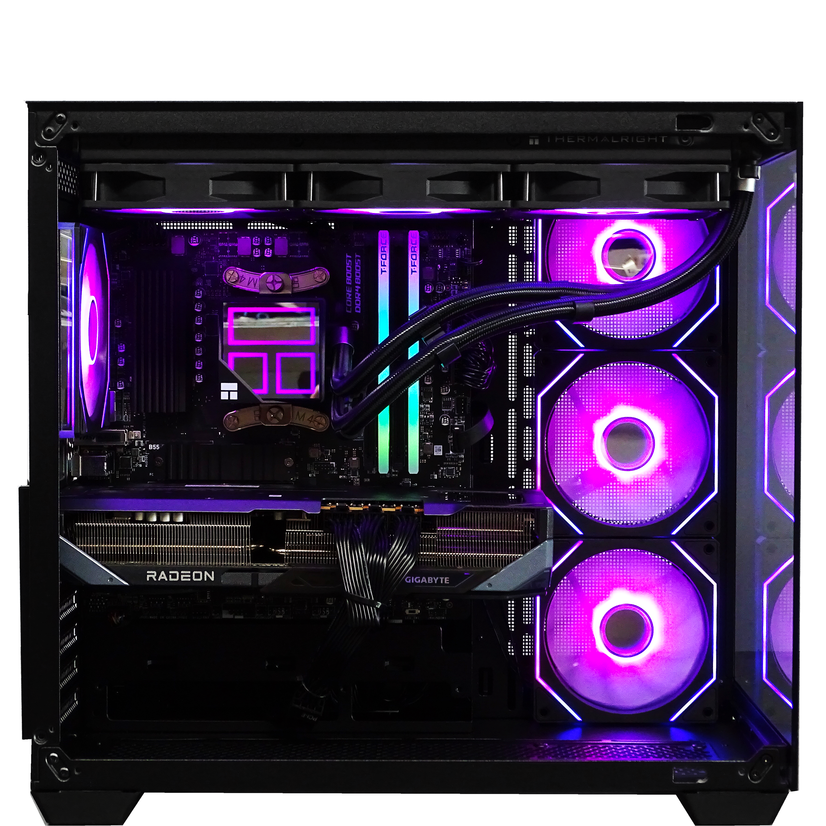 ICEBREAKER Gaming PC - RX 9070 + Ryzen 7 5700X + 32GB DDR4 + 2TB NVMe