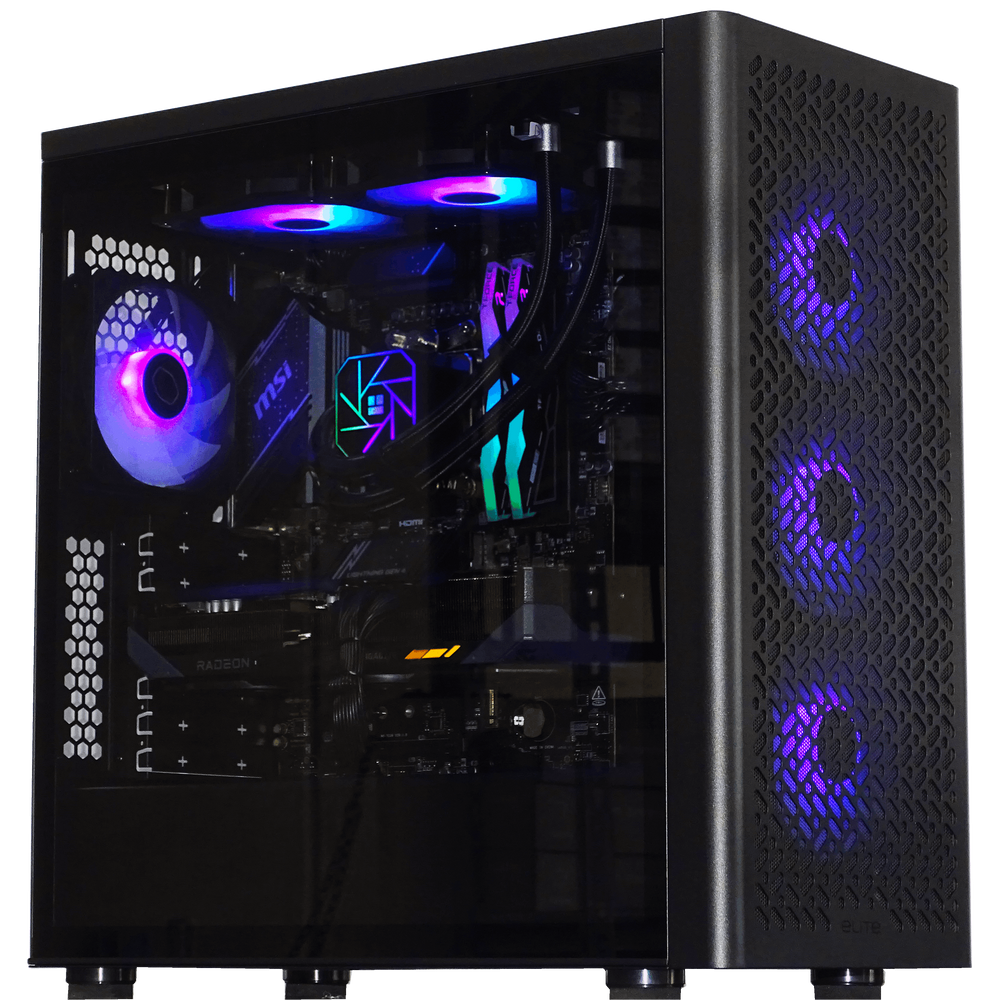 DRAGON Gaming PC - RX 9070 + Ryzen 9700X + 32GB DDR5 + 2TB NVMe