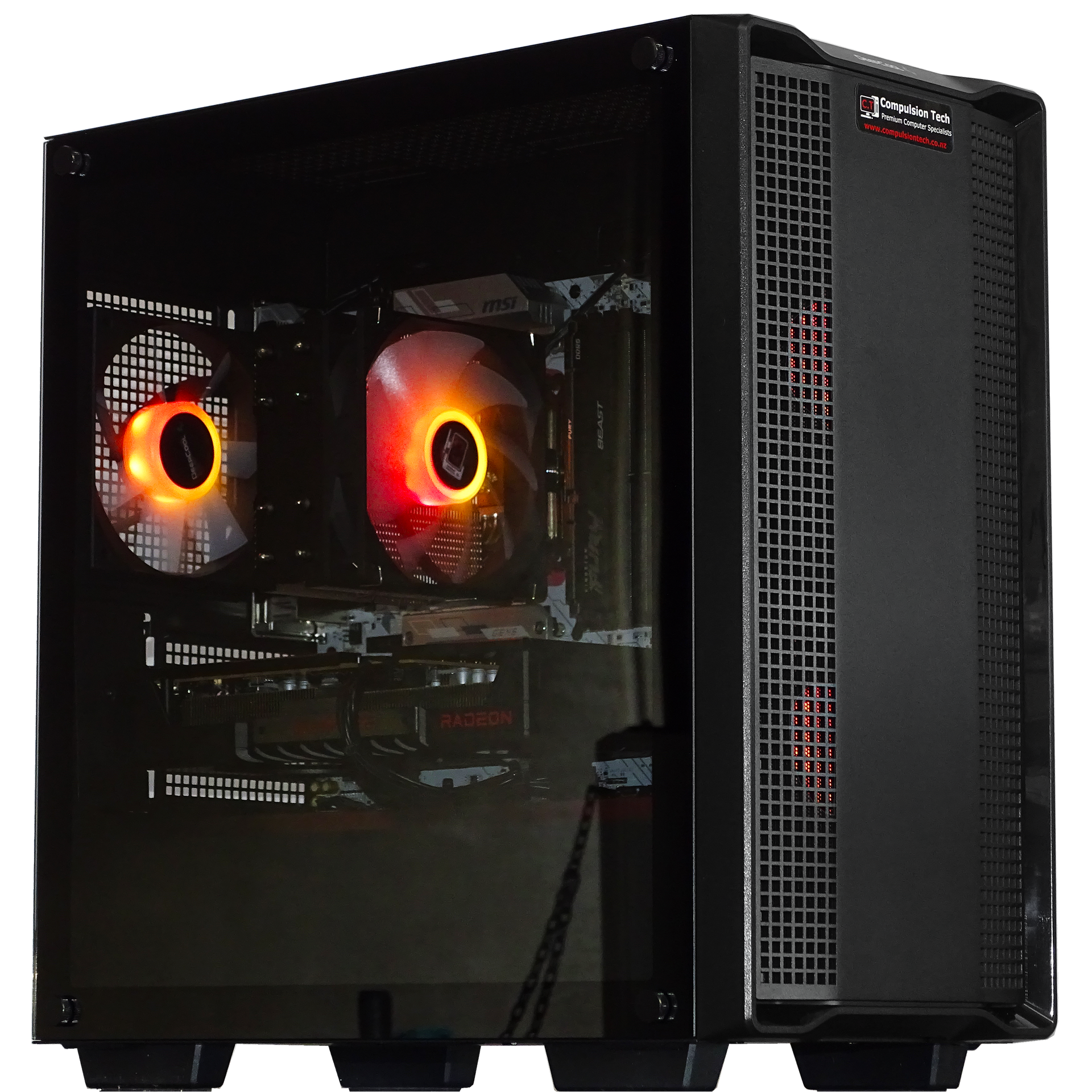 TITAN Gaming PC - RX 9060 XT + R5 7500F + 16GB DDR5 + 512GB NVMe +