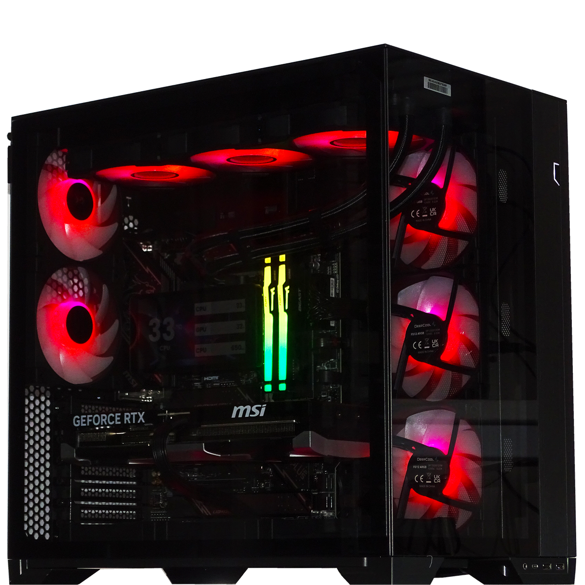 HALCON Gaming PC - RTX 5090 + i9 14900K + 64GB DDR5 + 4TB NVMe