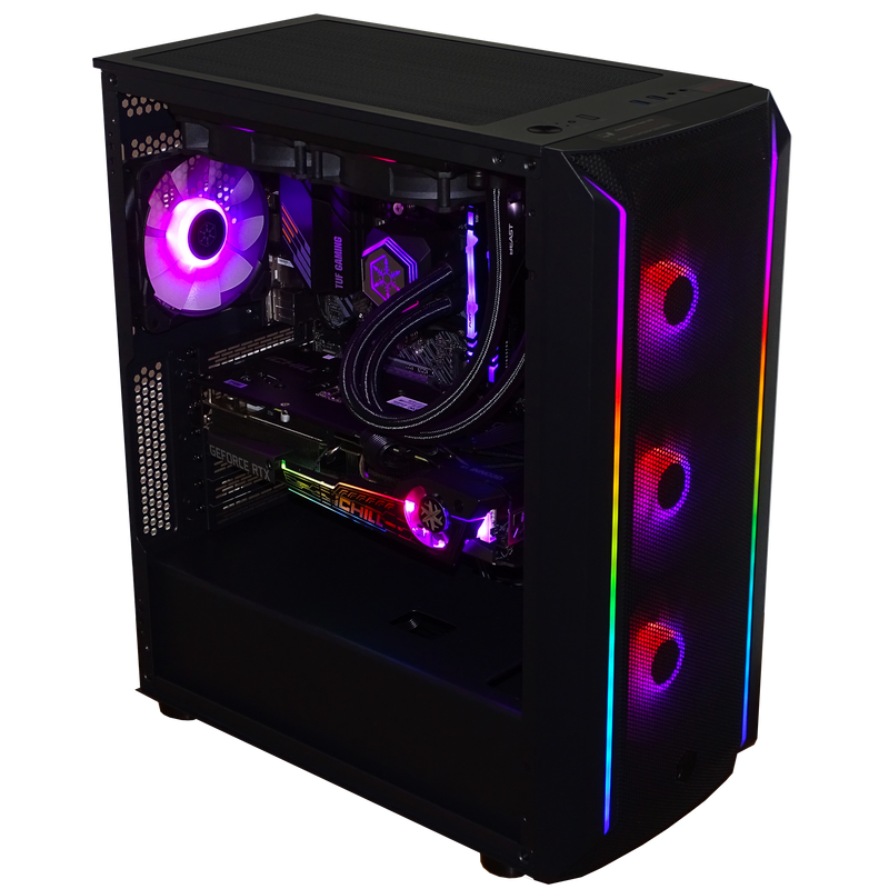 DRAGON Gaming PC - RTX 4070Ti + Ryzen 5700X3D + 32GB DDR4 + 1TB NVMe