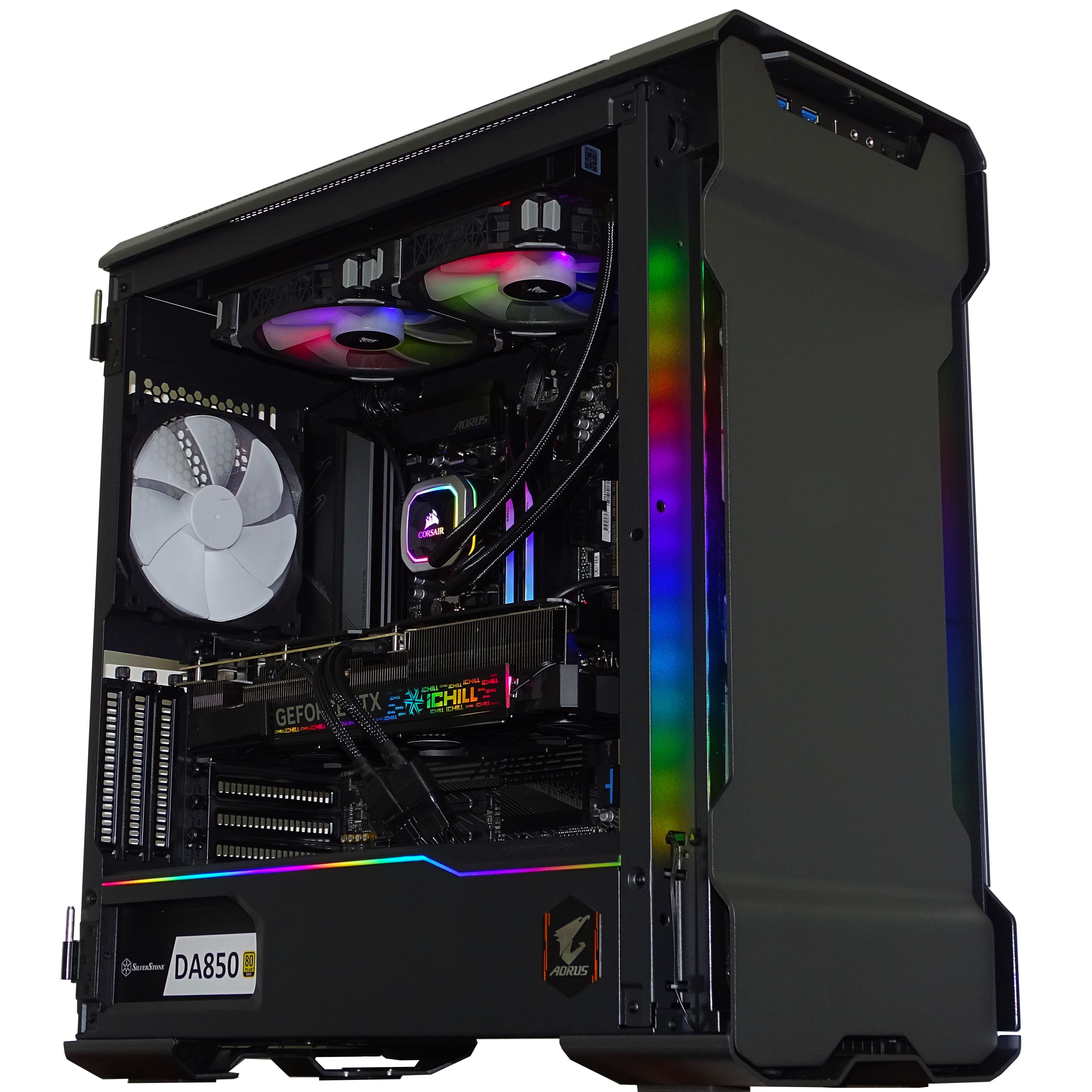 METEOR Gaming PC - RTX 4080 + Ryzen 7800X3D + 64GB DDR5 + 4TB NVMe