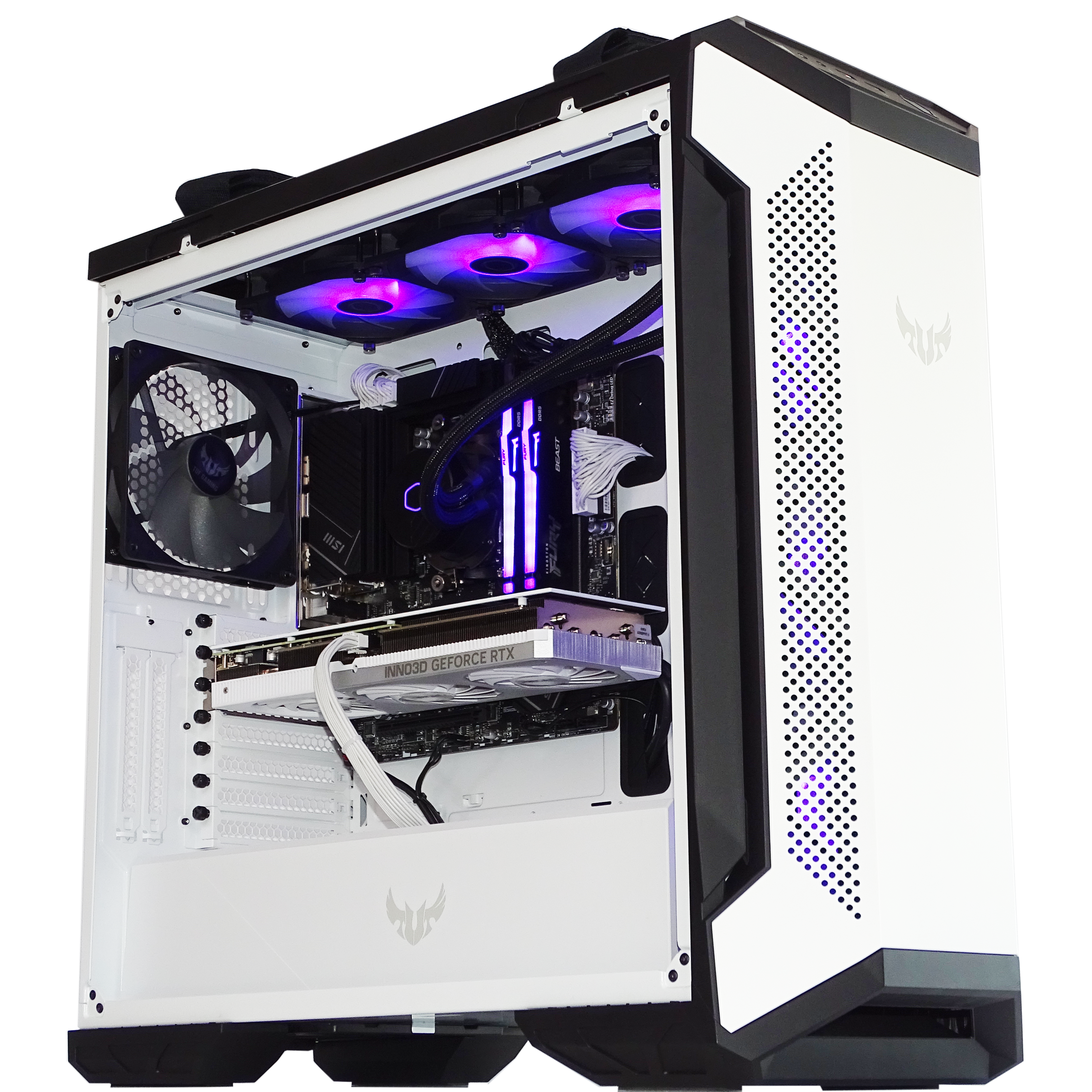 MAMMOTH Gaming PC - RTX 4070Ti + Ryzen 7600X + 32GB DDR5 + 1TB NVMe + 2TB HDD