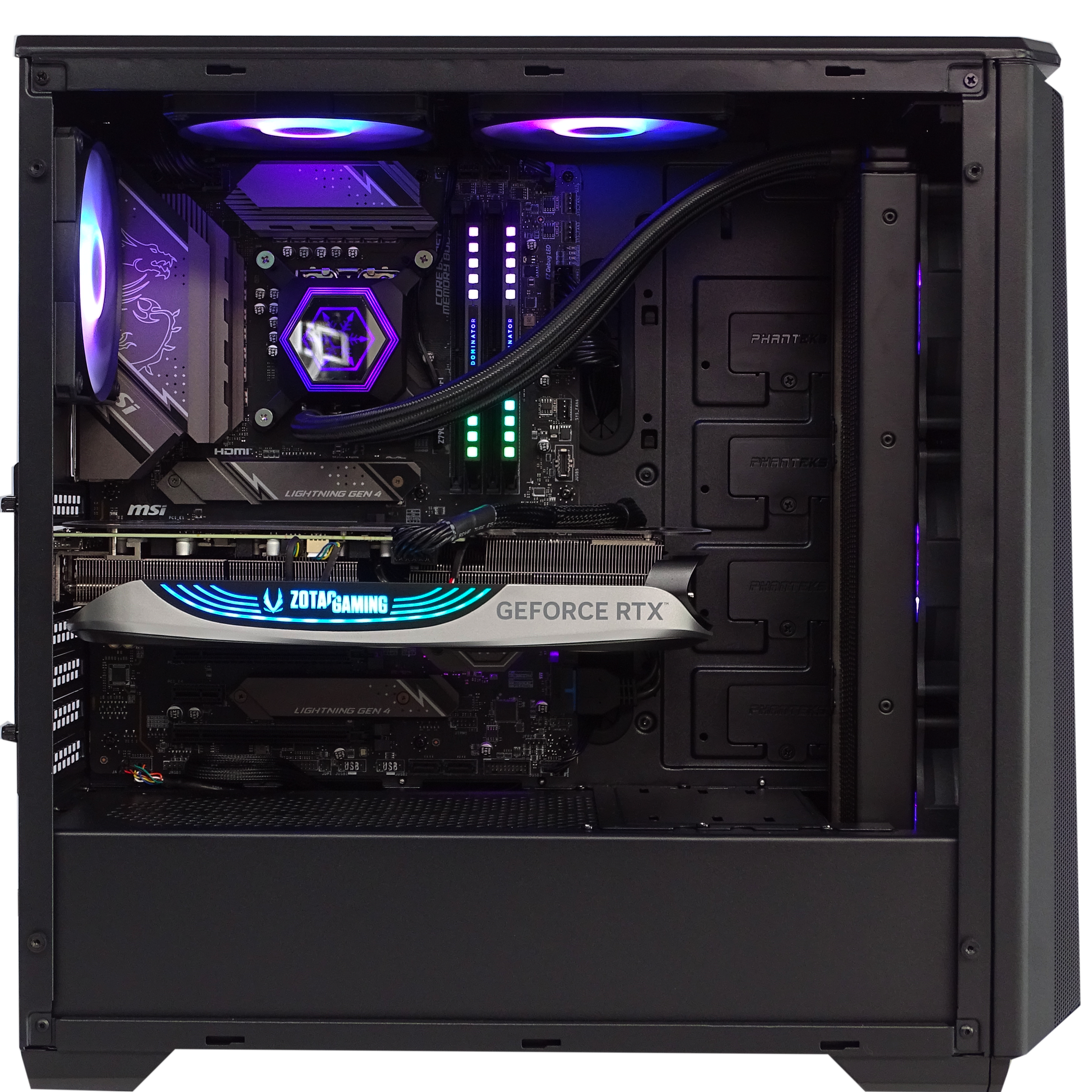 ICEBREAKER Gaming PC - RTX 4070Ti + i9 13900K + 32GB DDR5 + 4TB NVMe