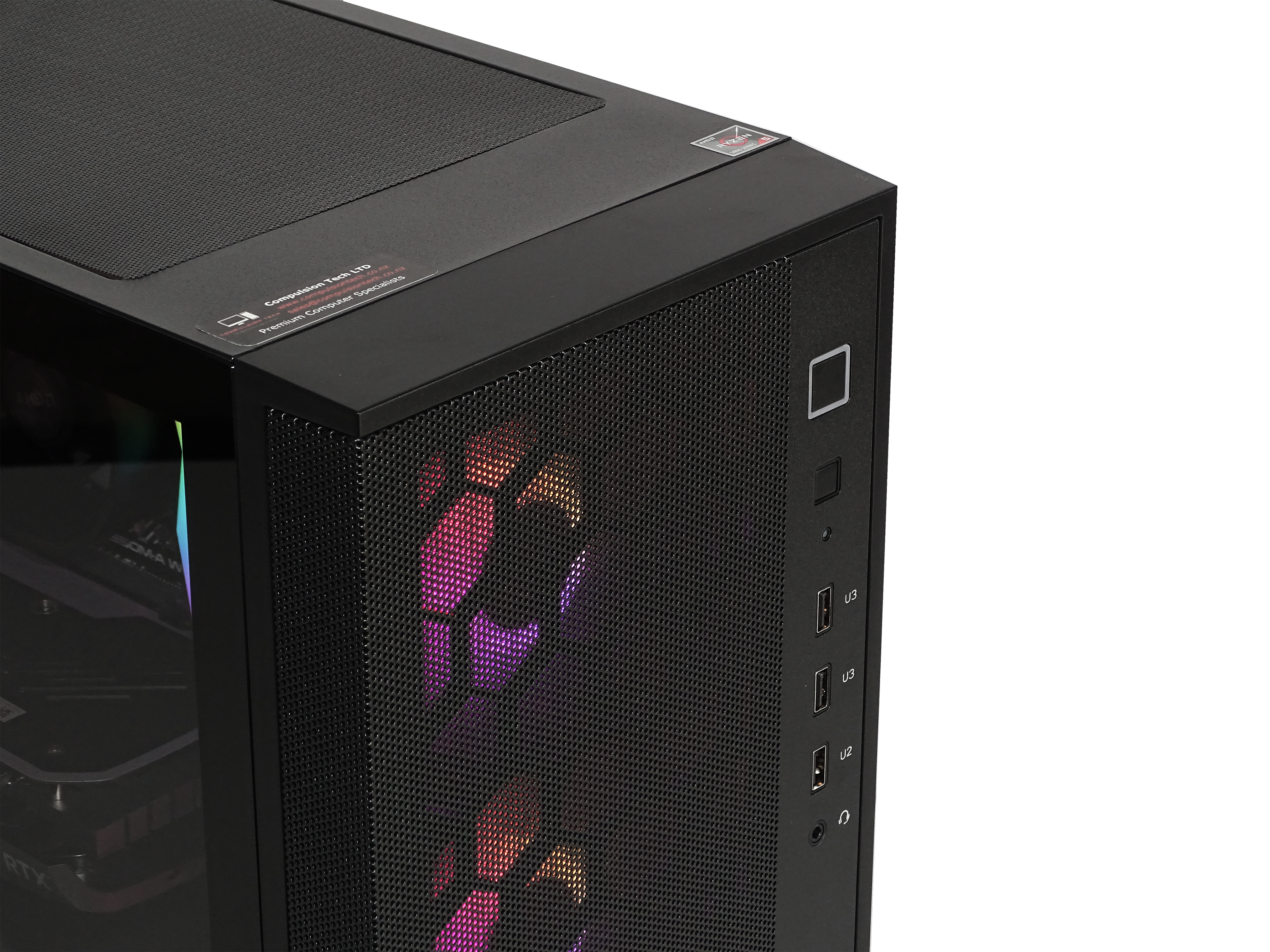 NINJA Gaming PC - RTX 4060 + Ryzen 5500 + 16GB DDR4 + 1TB NVMe + 1TB HDD