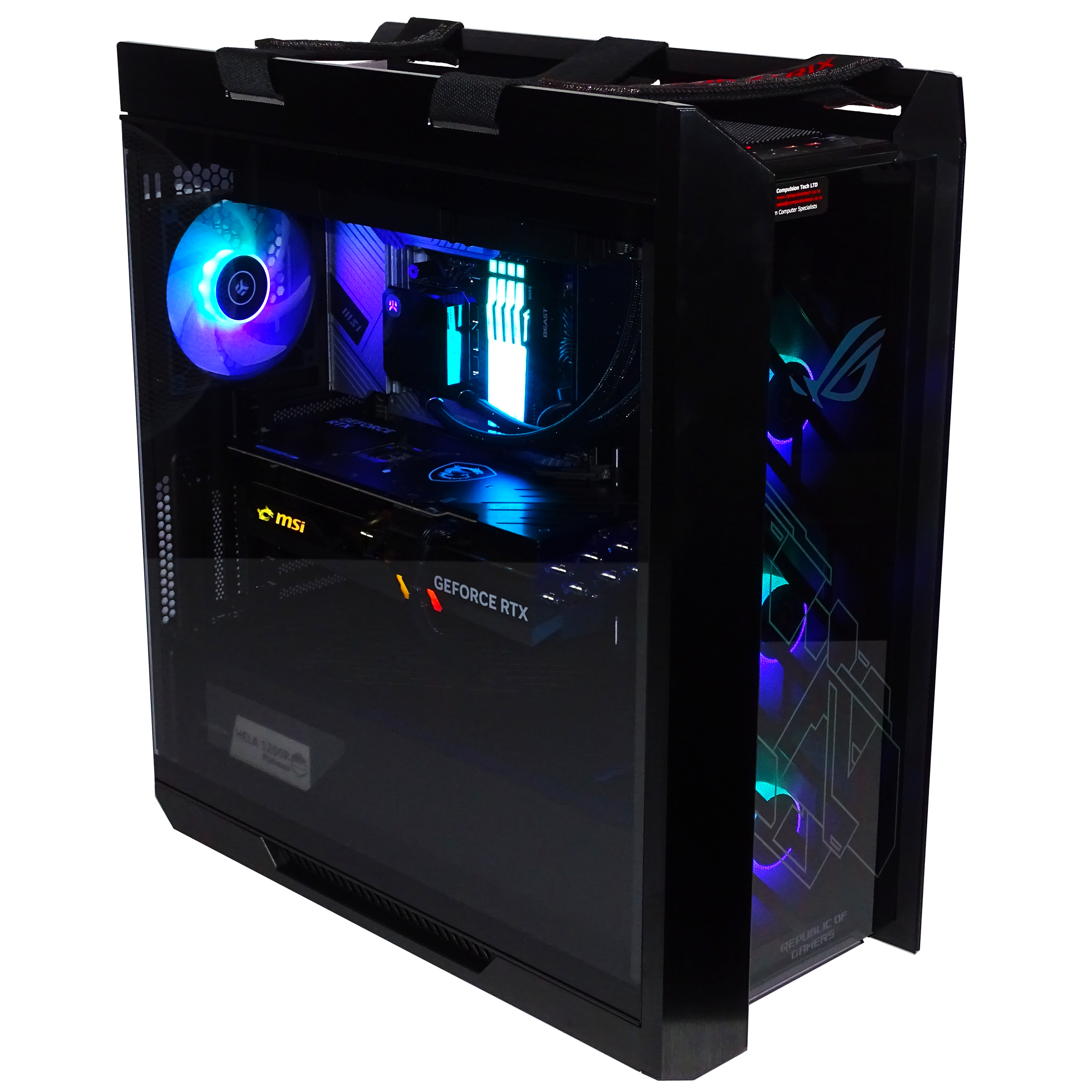 HELIOS Gaming PC - RTX 4090 + i9 14900K + 128GB DDR5 + 4TB NVMe + 8TB HDD