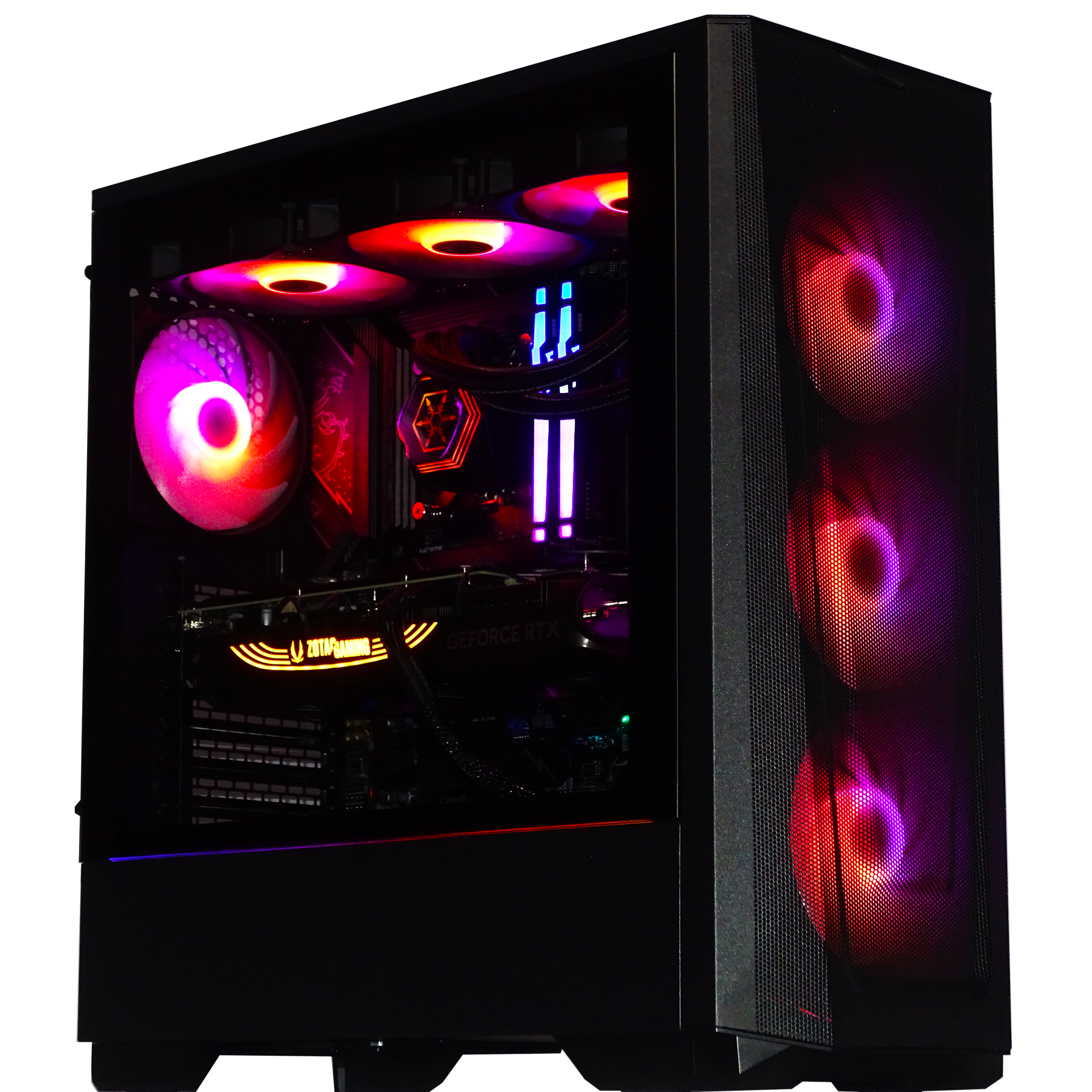 KNIGHT Gaming PC - RTX 4080 SUPER + i7 14700KF + 64GB DDR5 + 2TB NVMe + 4TB HDD