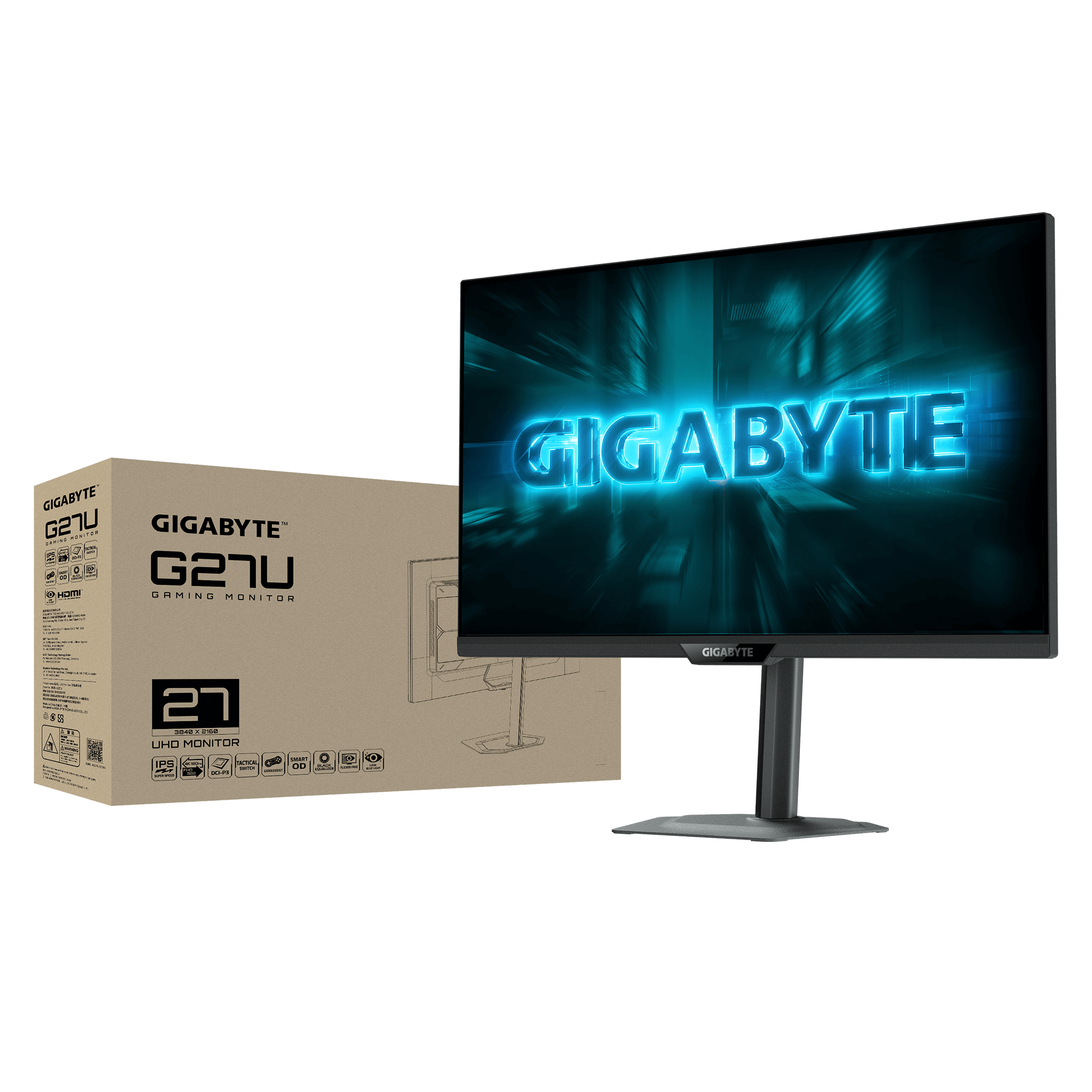 Gigabyte G27U 27" 4K UHD IPS 160/360Hz Gaming Monitor